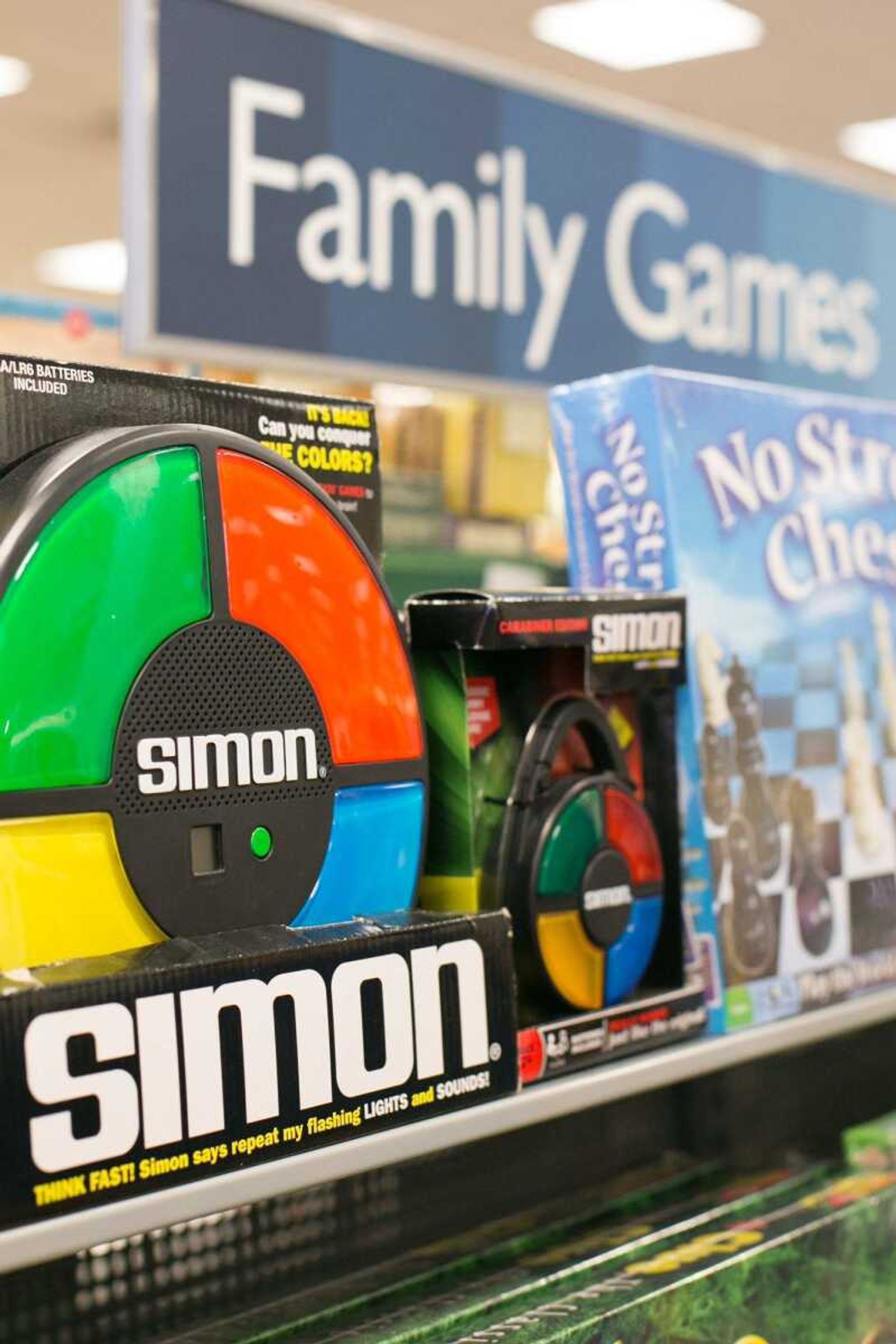 The family games section at Barnes and Noble in Cape Girardeau. (Glenn Landberg)