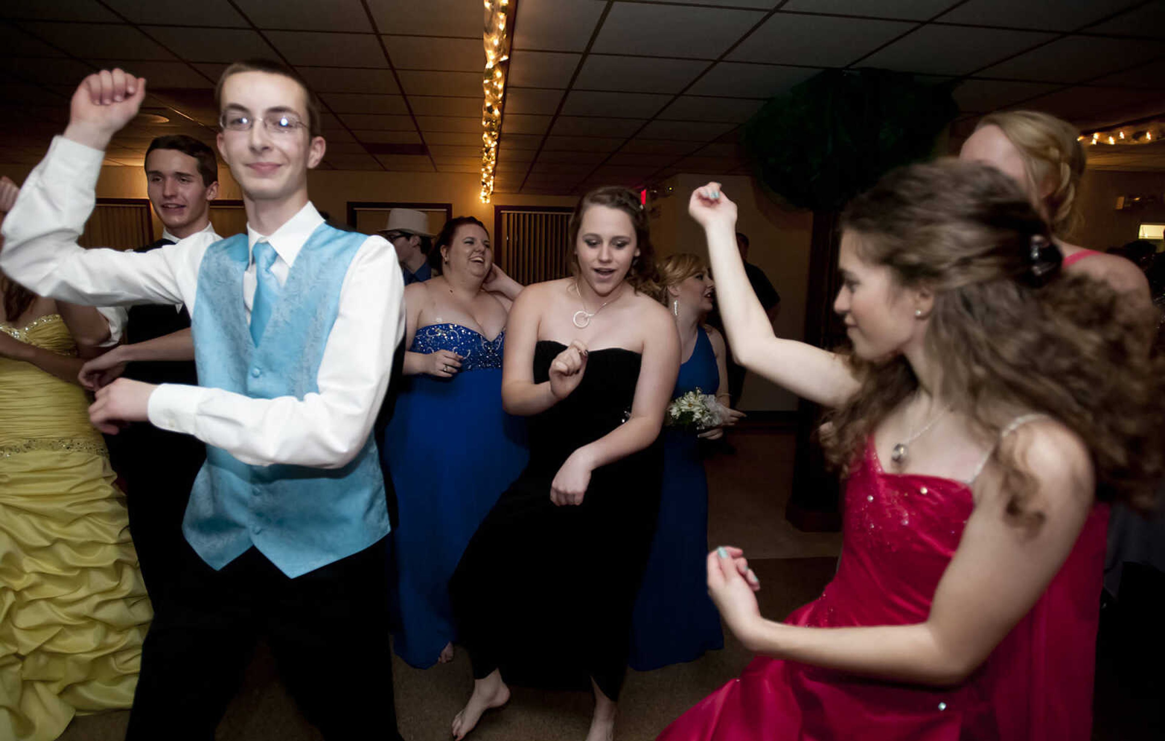 The Saxony Lutheran High School Prom, "Secret Garden," Saturday, May 3, at the Knights of Columbus Hall in Jackson.