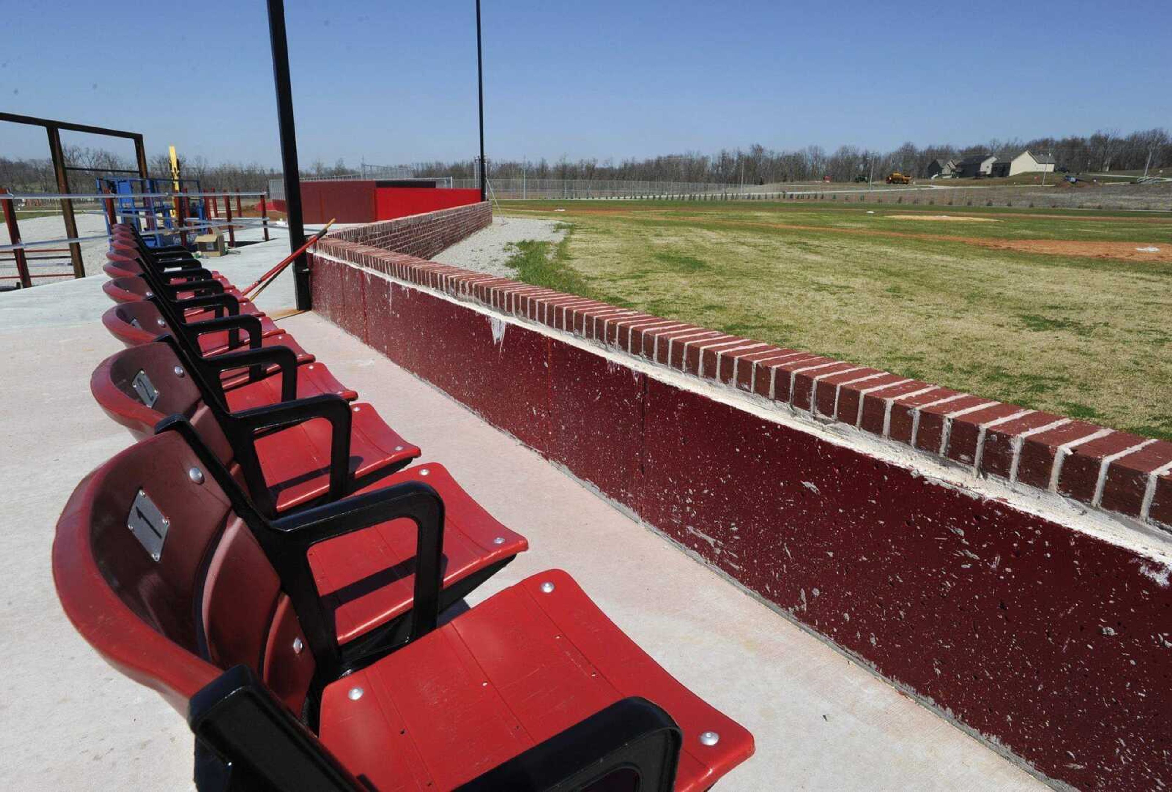 Whitey Herzog Stadium in Jackson will have 60 stadium seats that came from the old Busch Stadium in St. Louis. (Fred Lynch)