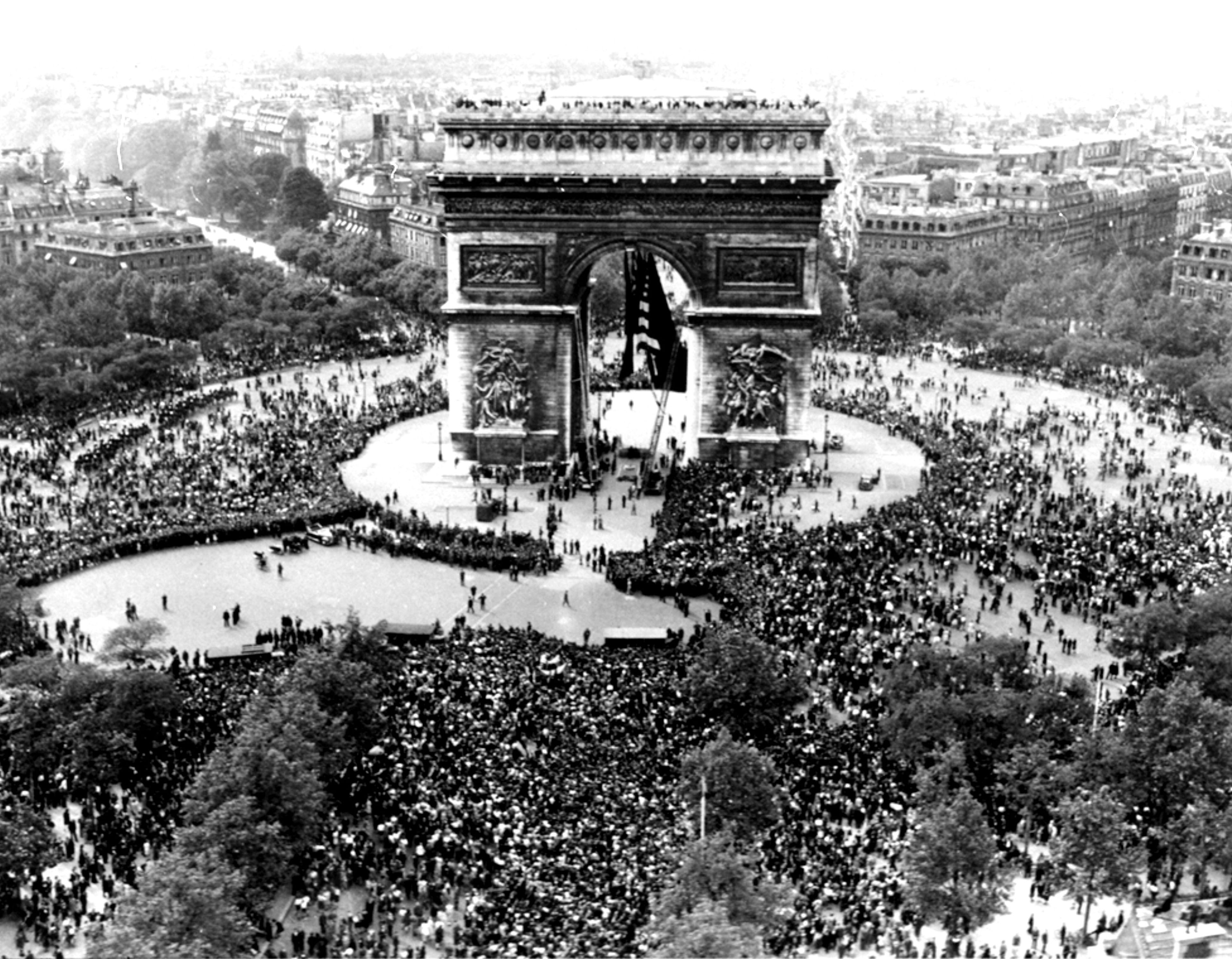 80 years ago World War II in Europe was over. Celebrating V-E Day is now tinged with some dread