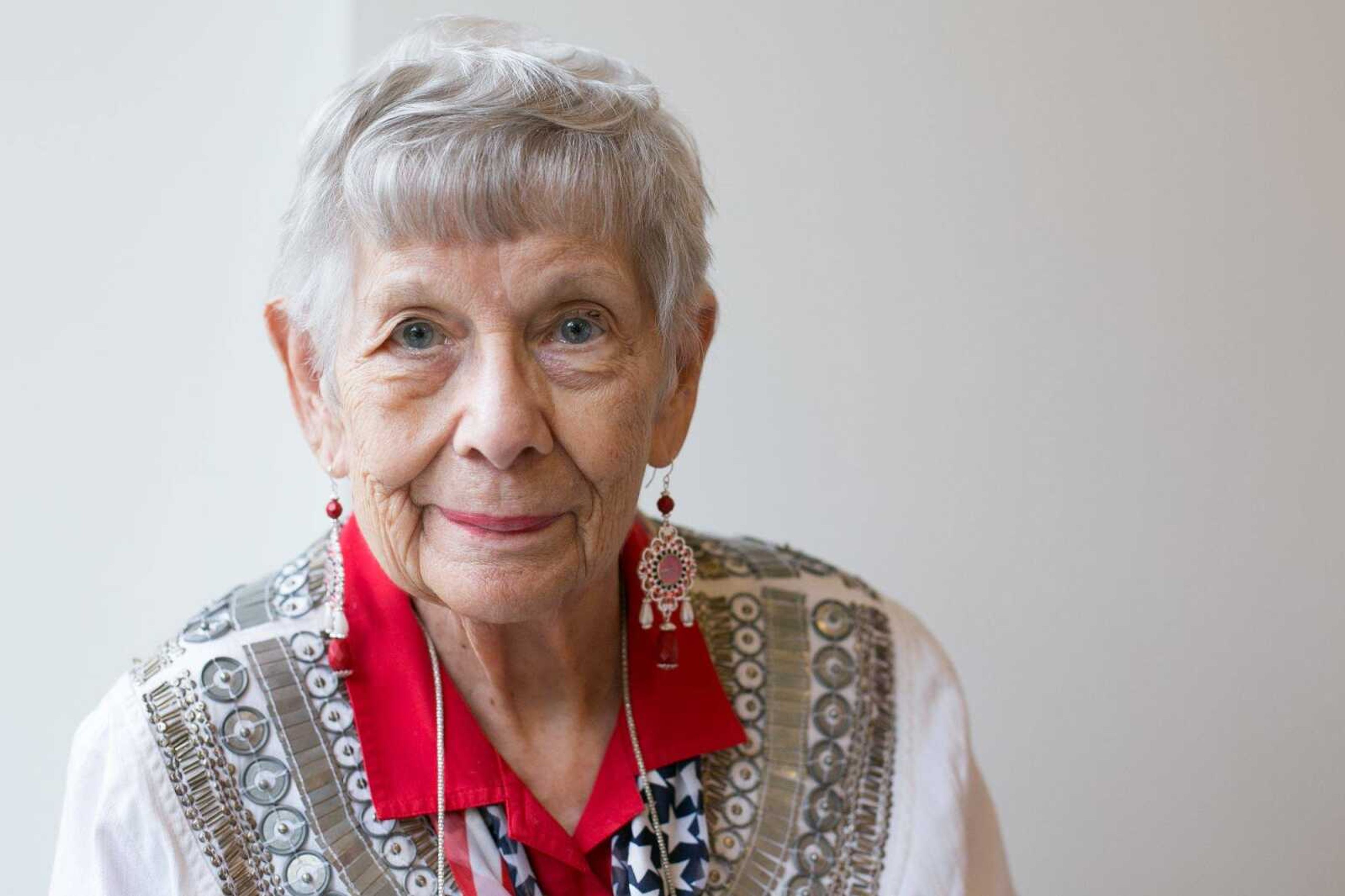 Emalyn Fritzler poses for a photo at the Southeast Missourian. (Glenn Landberg)