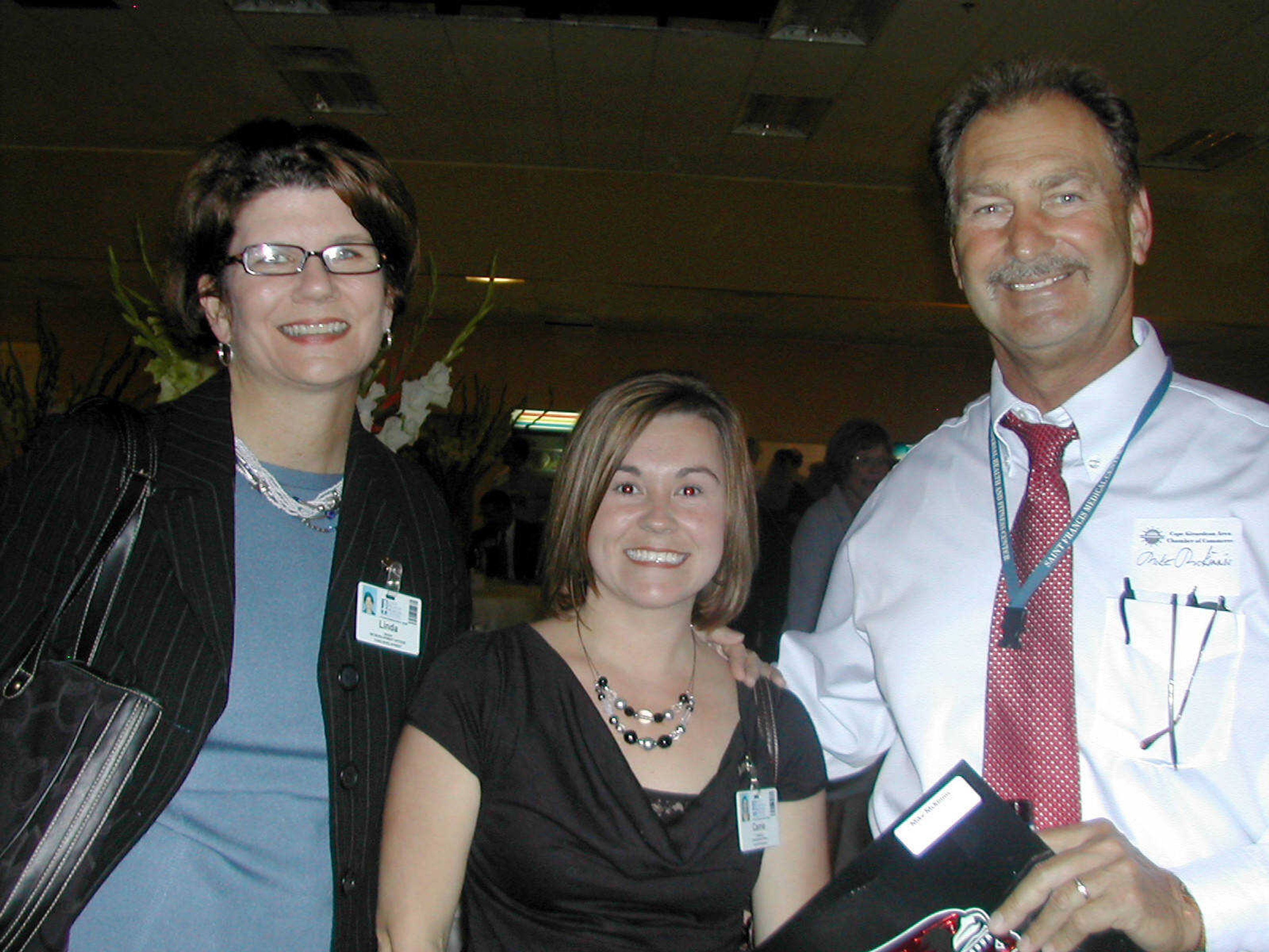 Linda Decker, Carrie Copeland and Mike McKinnis