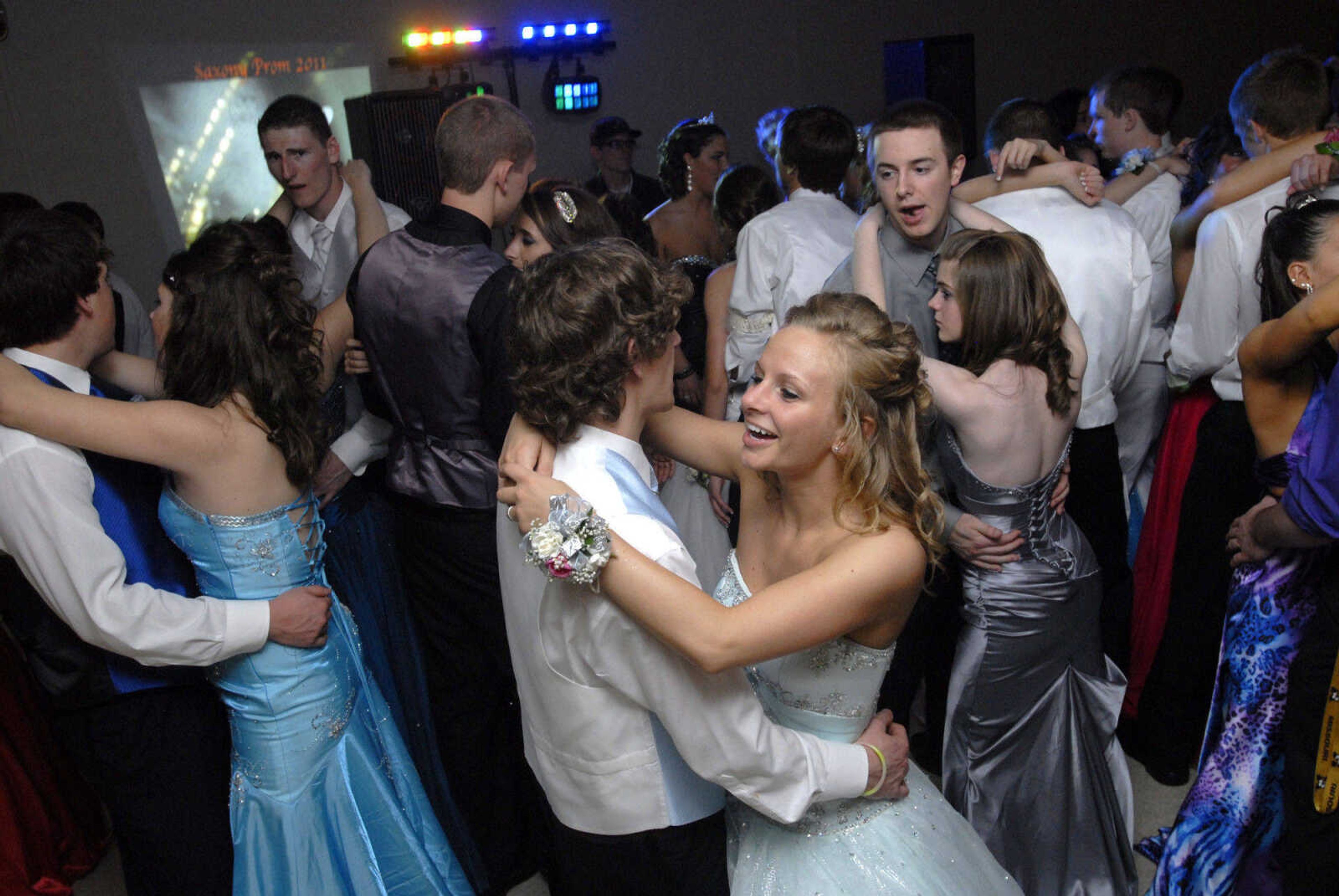 KRISTIN EBERTS ~ keberts@semissourian.com

Saxony Lutheran held their 2011 prom, titled "A Night Behind the Mask," at the Knights of Columbus Hall in Jackson on Saturday, April 9.