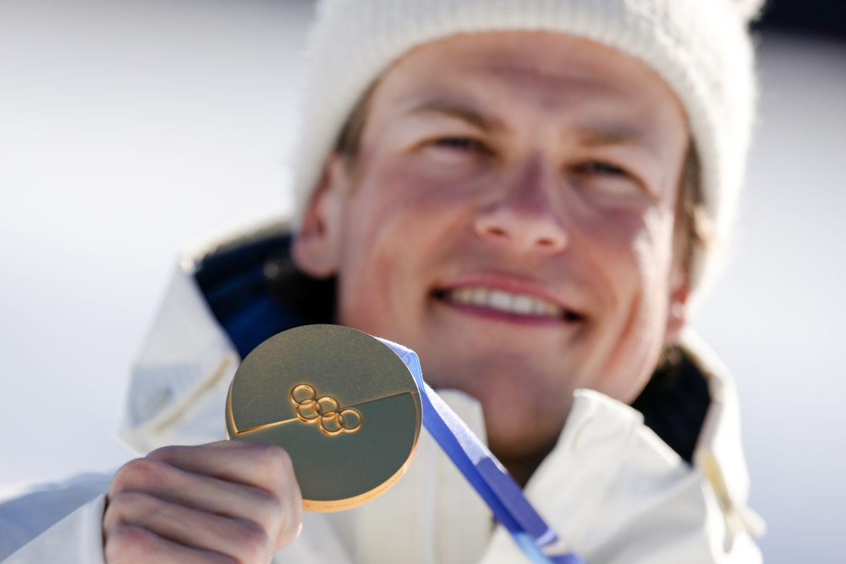 Norway’s Klaebo ties all-time Winter Olympics gold record, in photos