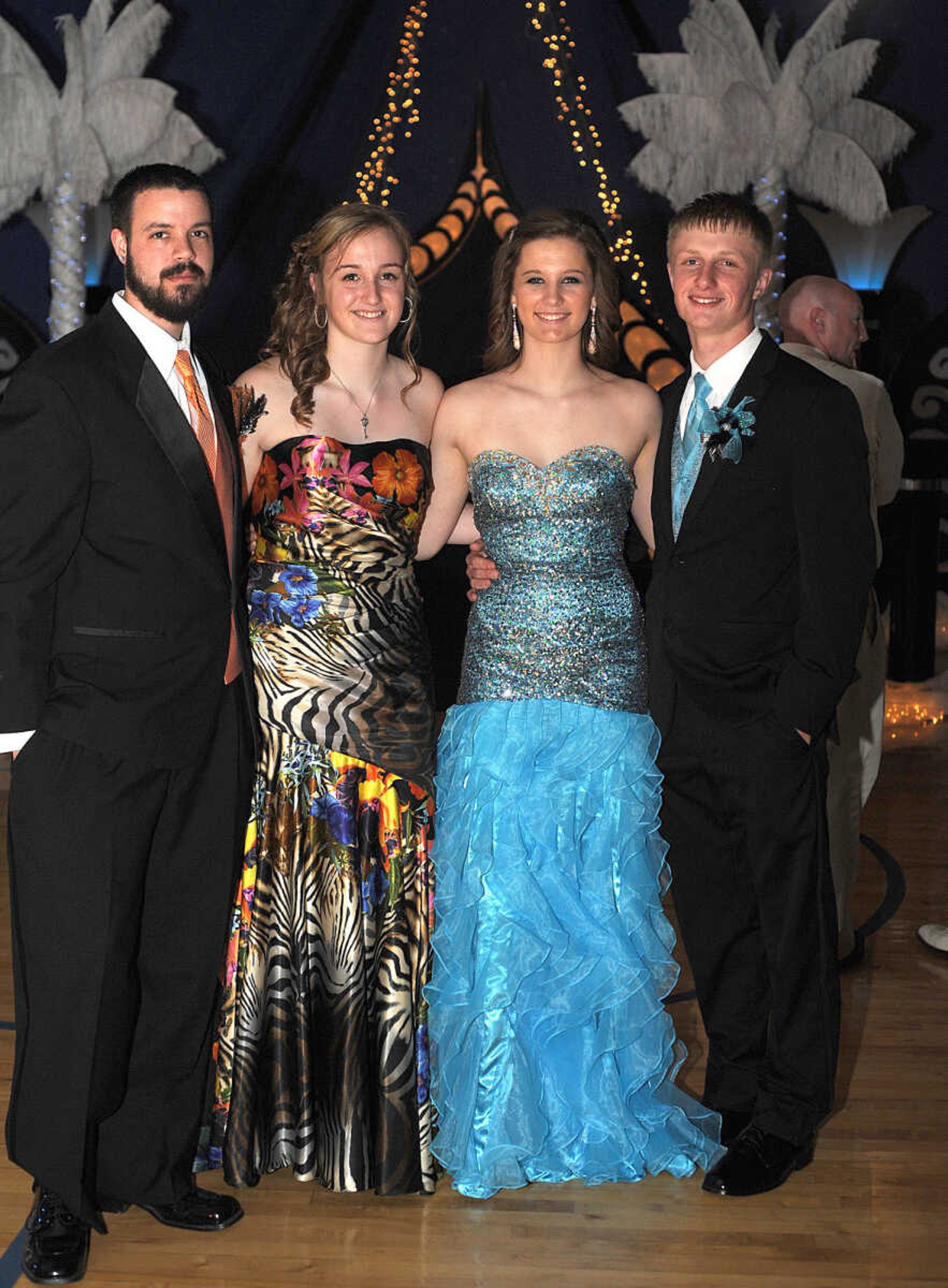 LAURA SIMON ~ lsimon@semissourian.com

Oran High School held its prom Saturday night, April 12, 2014, inside the school's gymnasium.