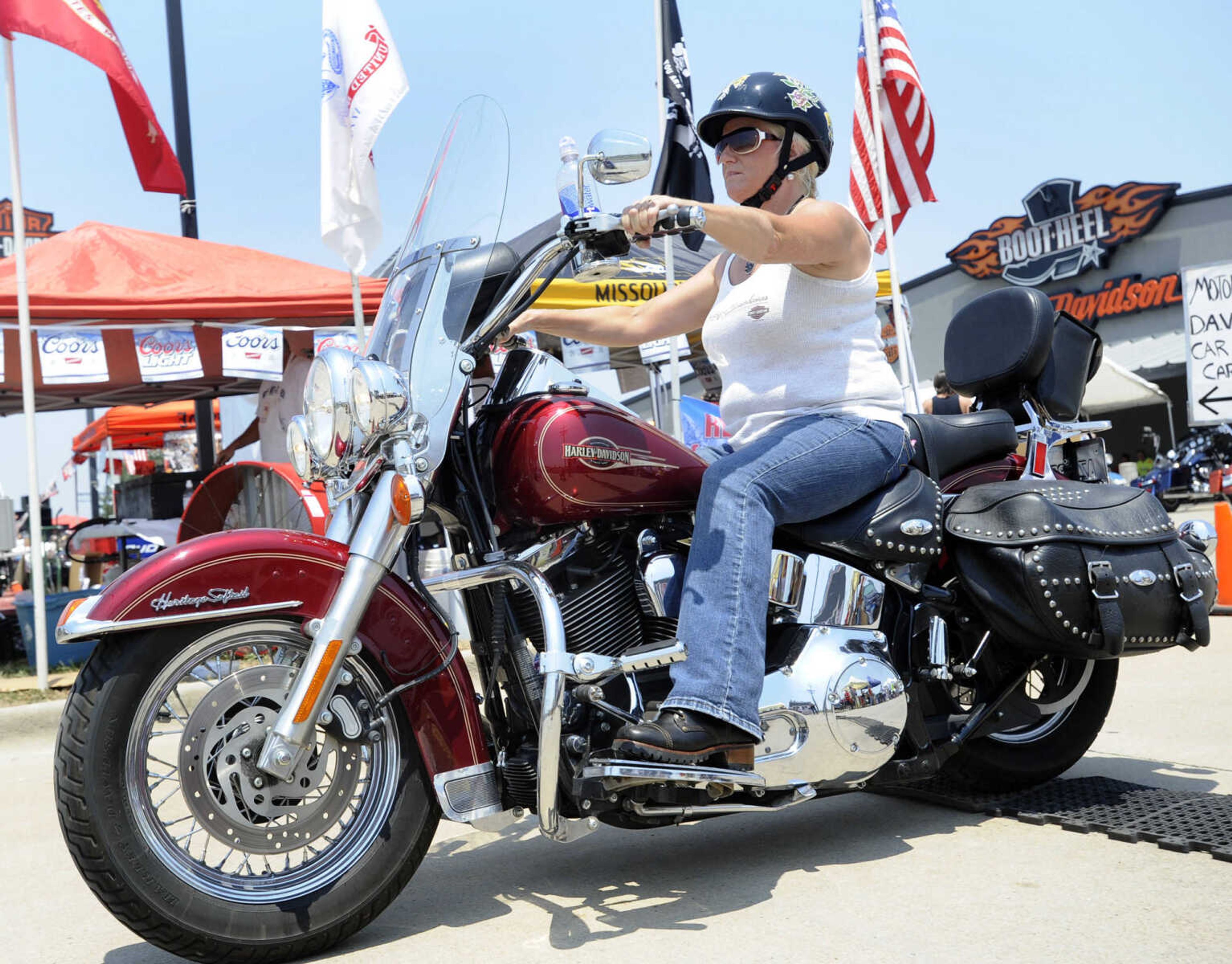 The Bootheel Veterans Heritage Ride begins.