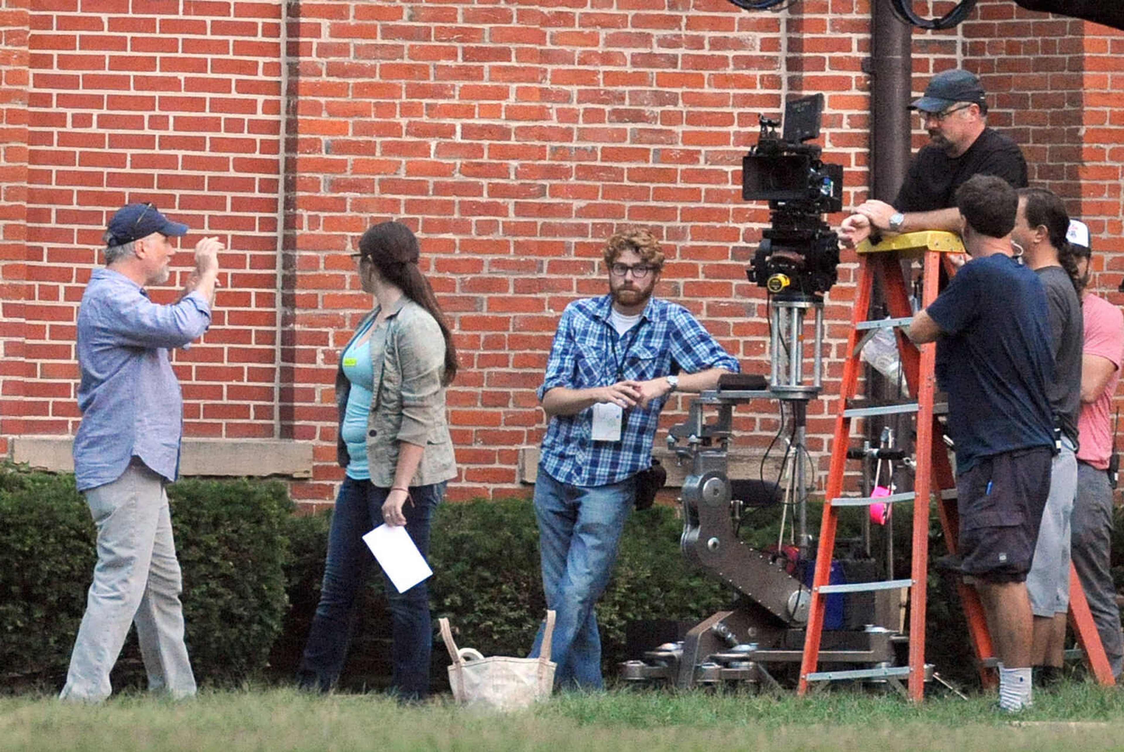 LAURA SIMON ~ lsimon@semissourian.com

Filming of 20th Century Fox's feature film "Gone Girl" gets underway at the Common Pleas Courthouse, Thursday, Oct. 3, 2013, in Cape Girardeau.