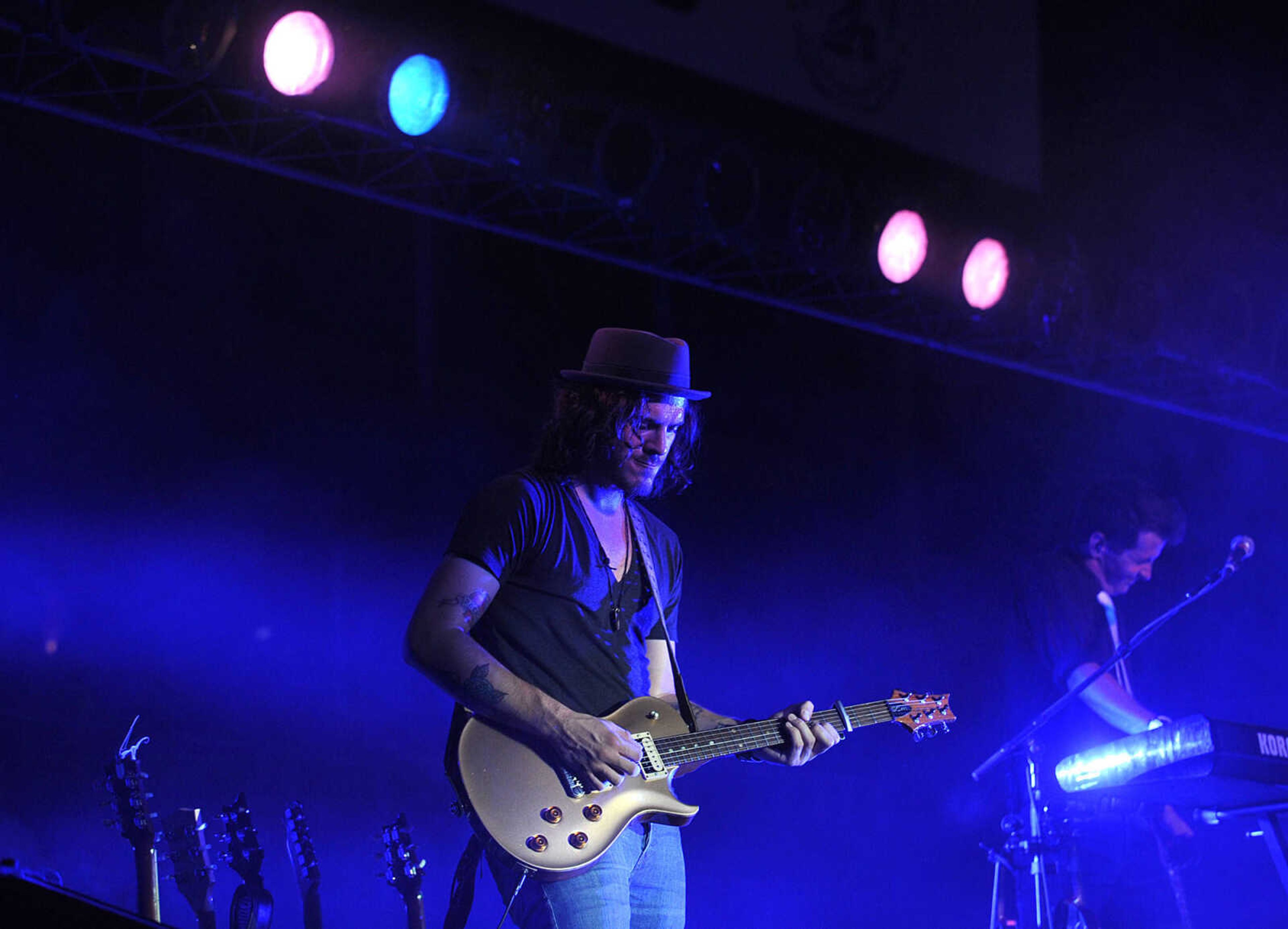 LAURA SIMON ~ lsimon@semissourian.com
The Band Perry closes out the Sikeston Bootheel Rodeo Wednesday night, Aug. 8, 2012.