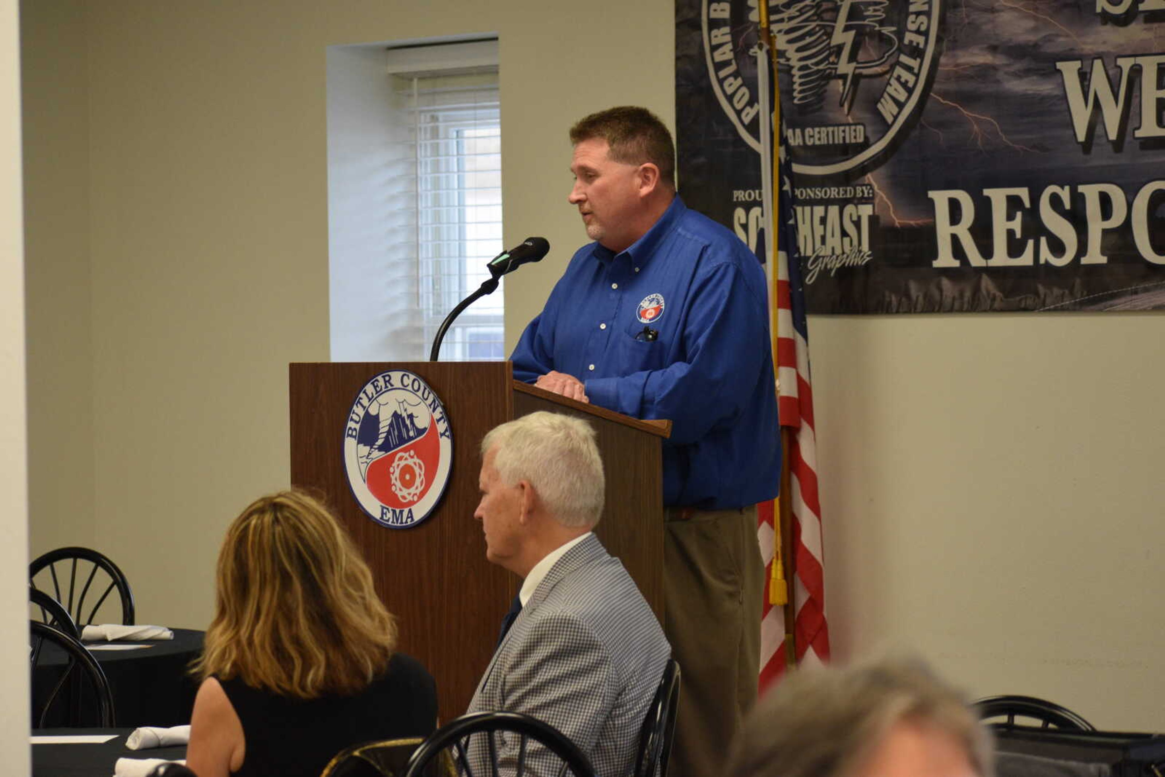 Robbie Myers, director of Butler County Emergency Management Agency