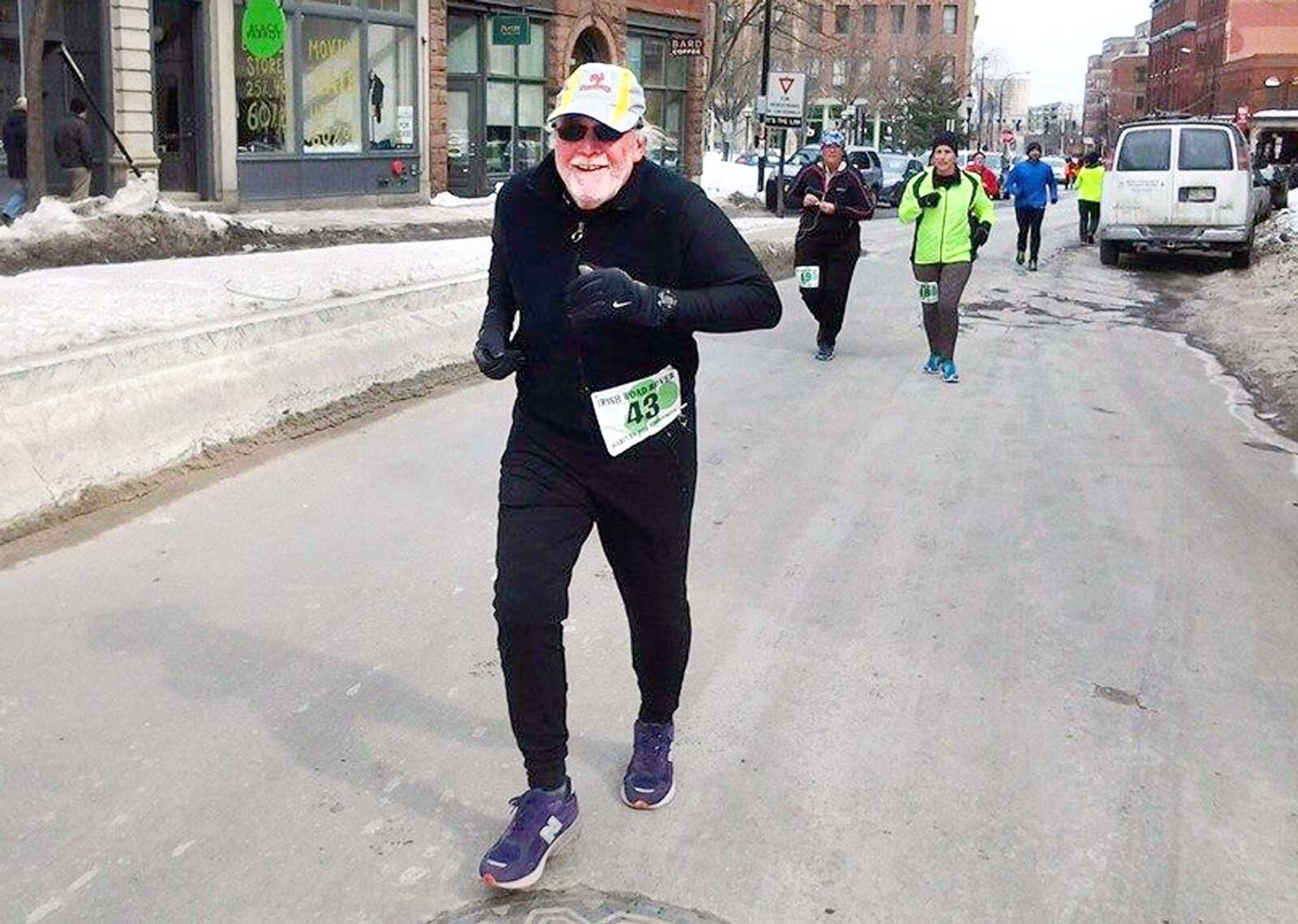 Mike Brooks, 70, will make a stop in Cape Girardeau on Friday in his quest to run seven marathons in seven races.