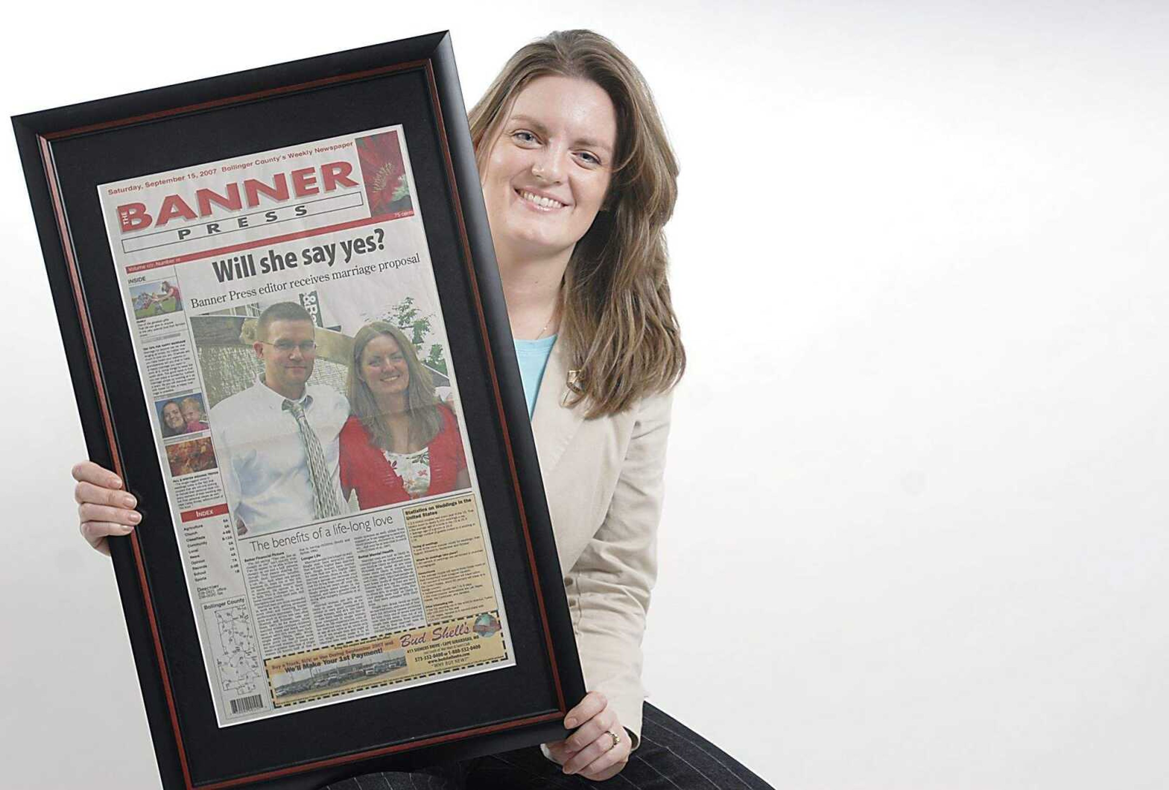 KIT DOYLE ~ kdoyle@semissourian.com
Candice Davis with Business Today's 40 Under 40.