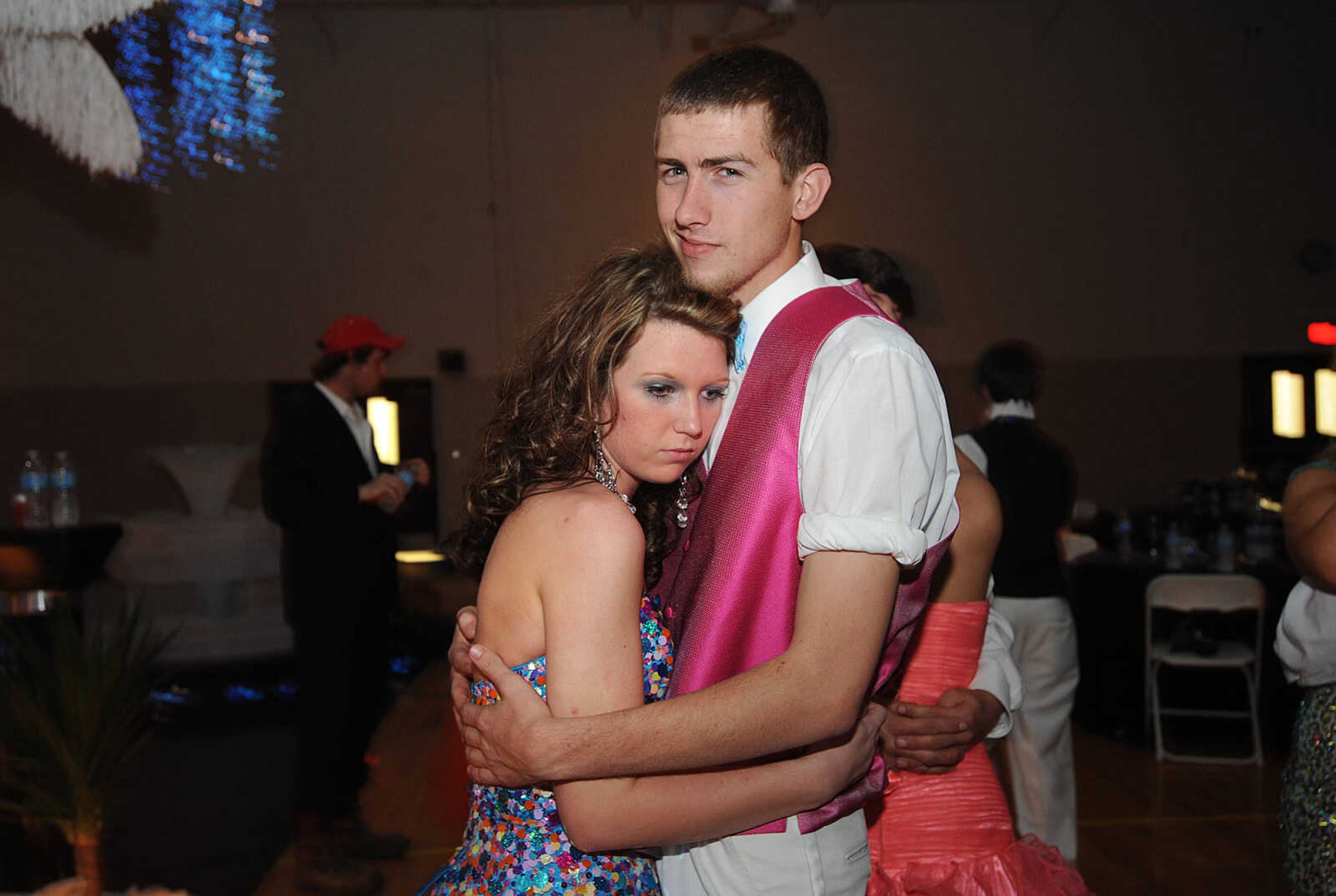 LAURA SIMON ~ lsimon@semissourian.com

Oran High School held its prom Saturday night, April 12, 2014, inside the school's gymnasium.