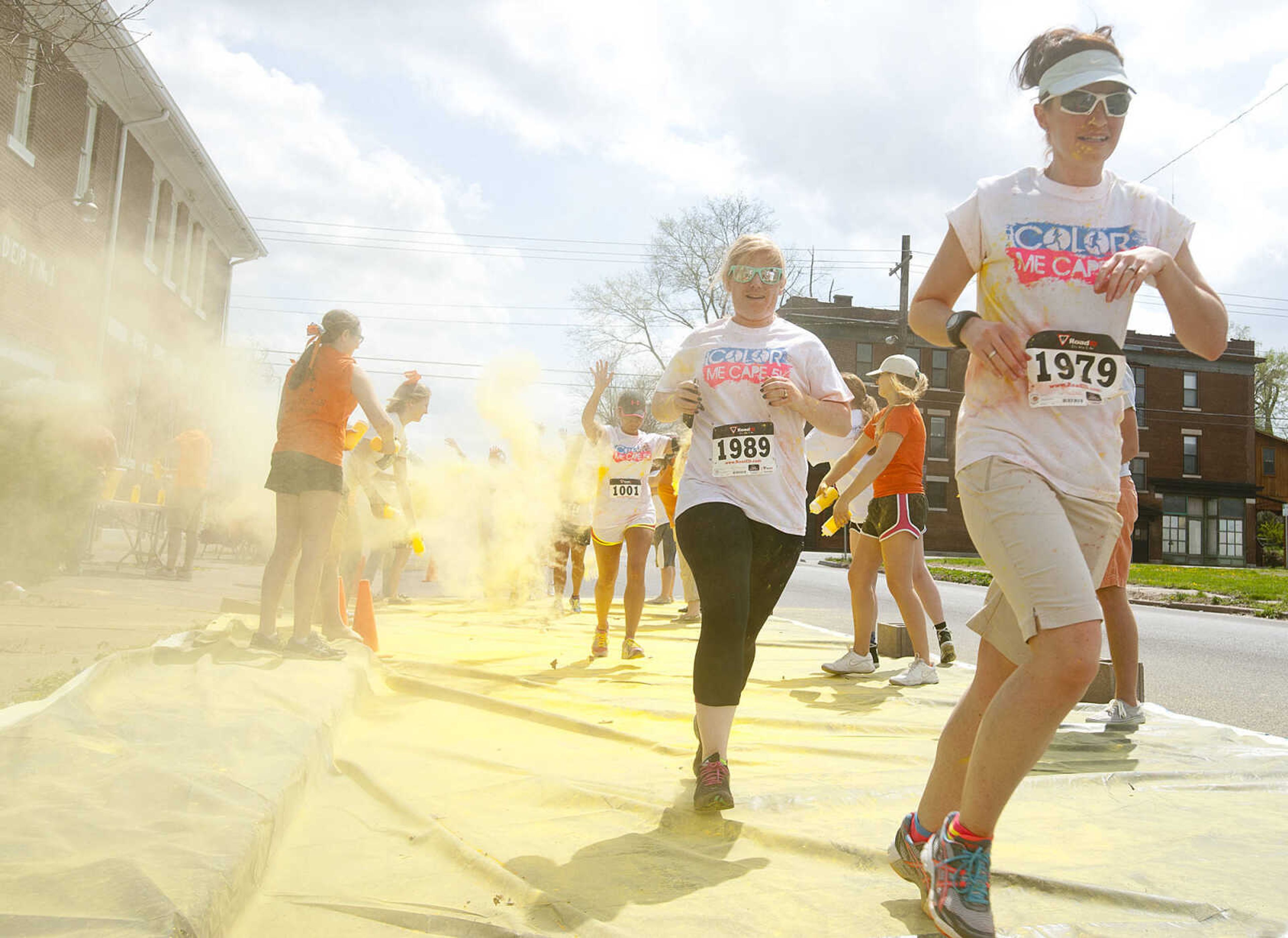 ADAM VOGLER ~ avogler@semissourian.com
The Color Me Cape 5k Saturday, April 12, in Cape Girardeau.