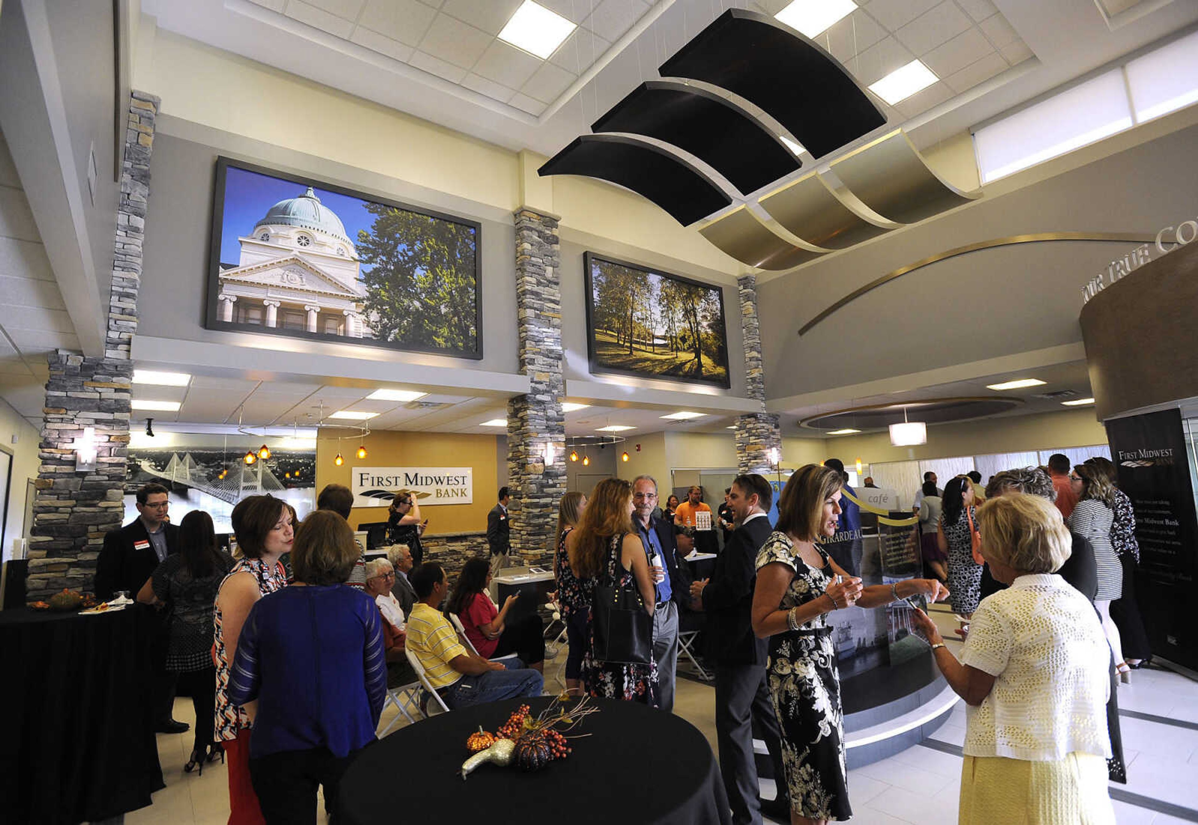 The Business Today Newsmakers awards reception Wednesday, Sept. 7, 2016 at First Midwest Bank in Cape Girardeau.