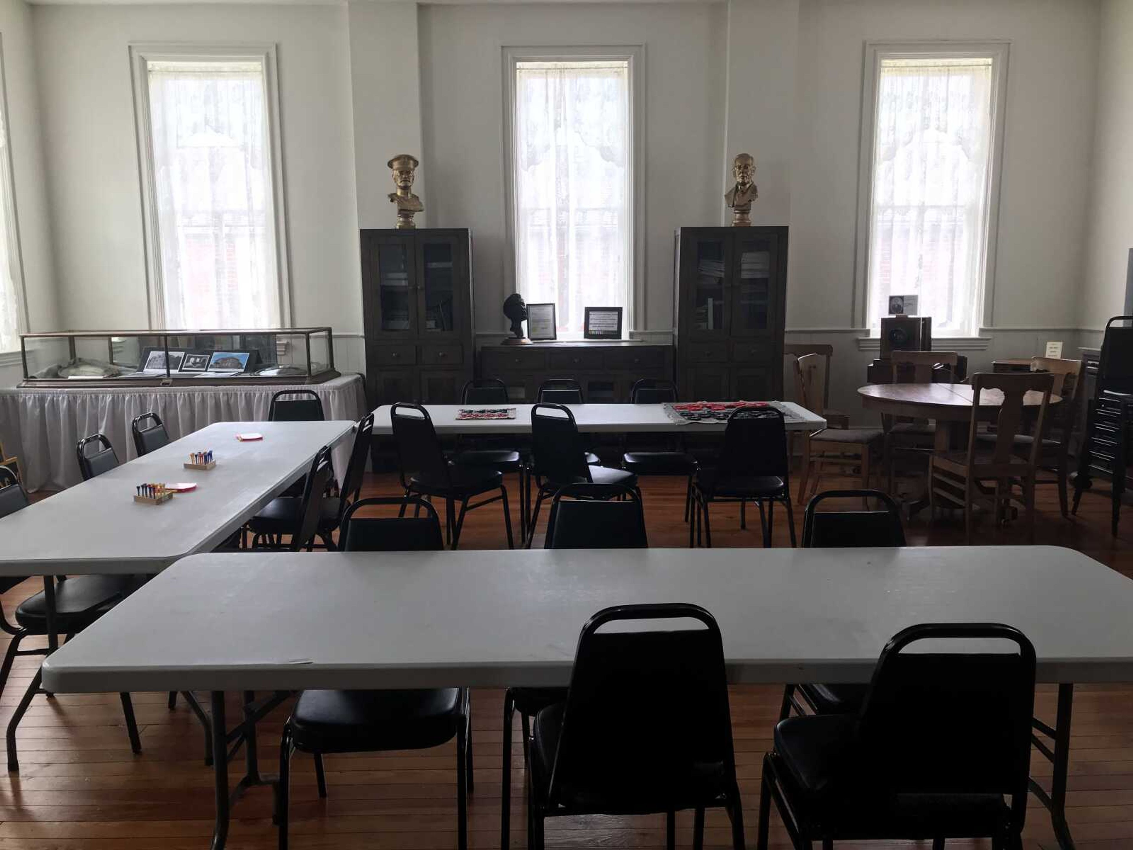 The local history room at the Bollinger County Museum.