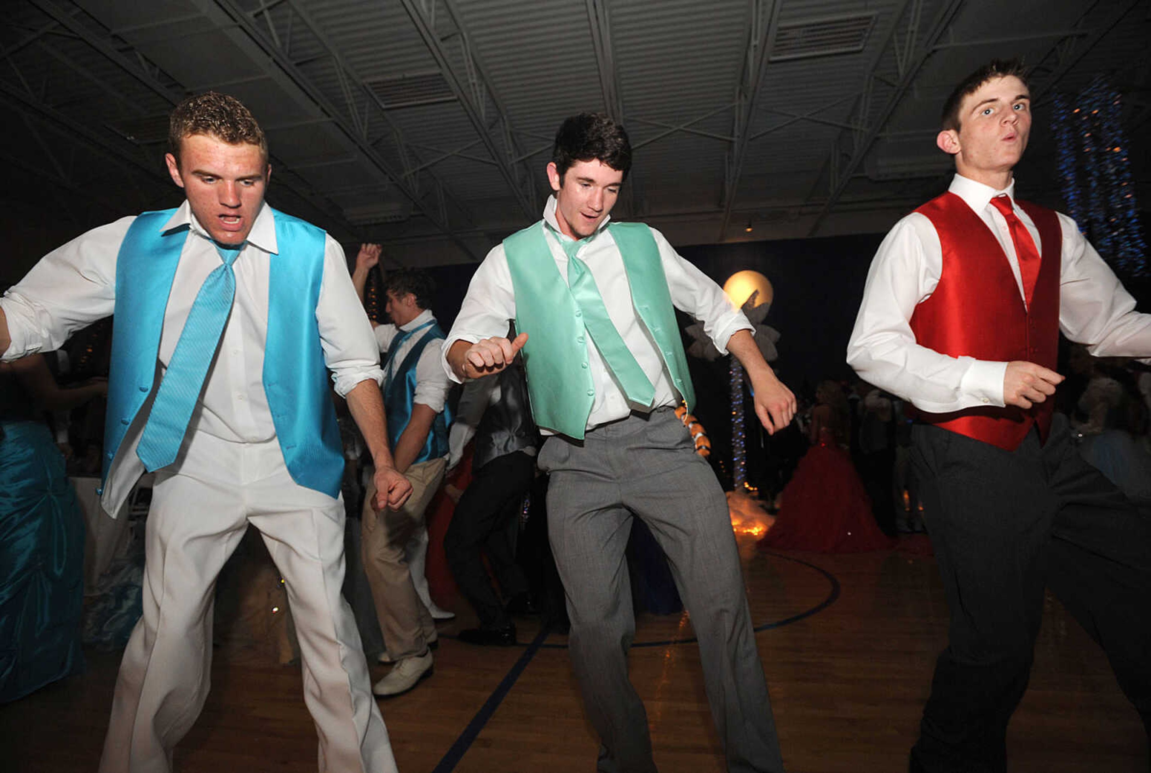 LAURA SIMON ~ lsimon@semissourian.com

Oran High School held its prom Saturday night, April 12, 2014, inside the school's gymnasium.