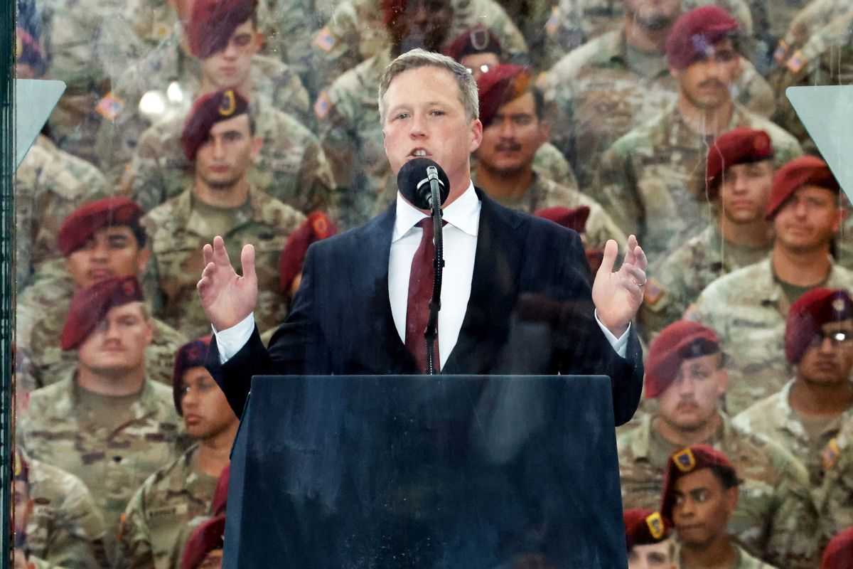The Latest: Army Secretary Dan Driscoll is stepping down, Wh...