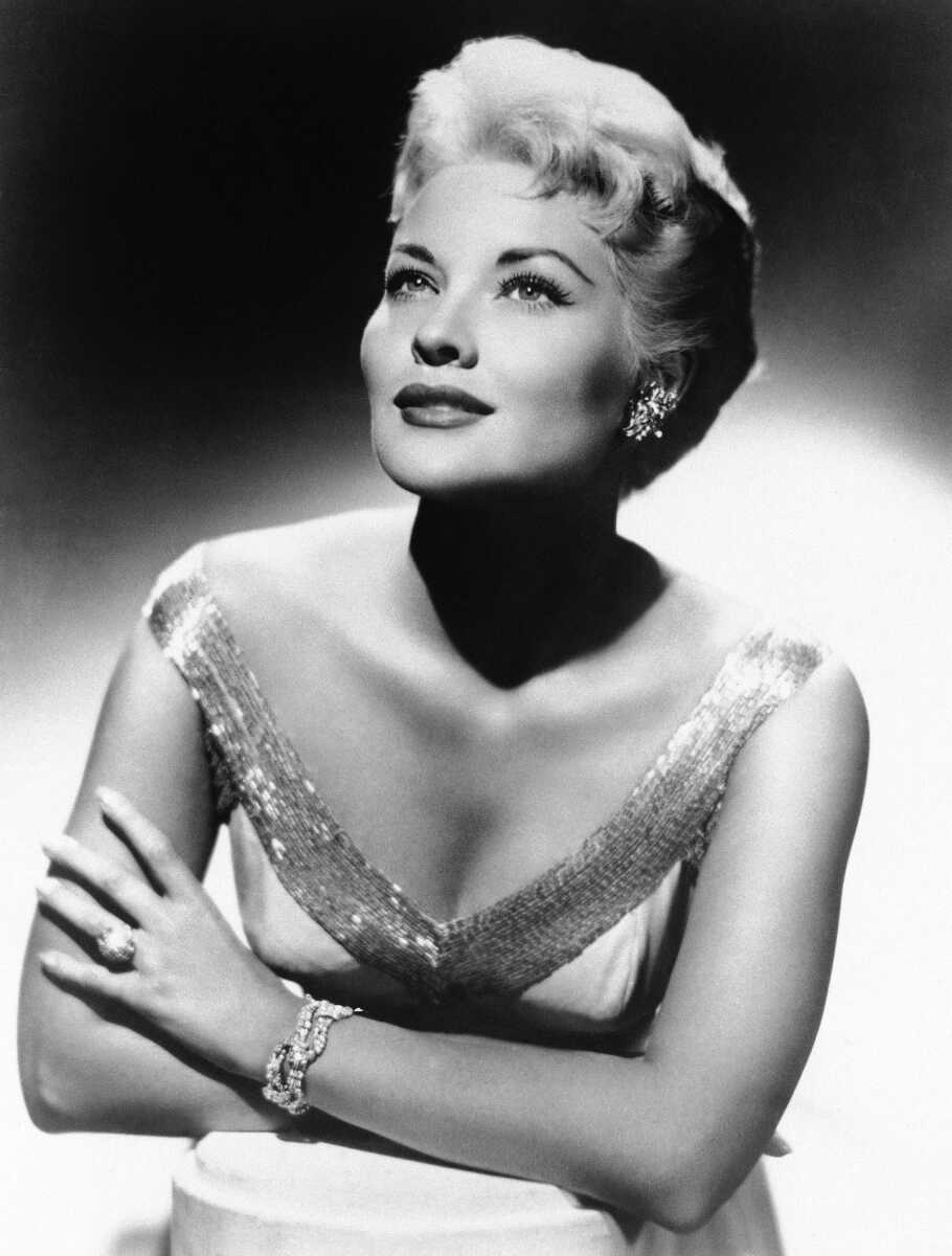 This 1958 file photo shows singer Patti Page. Page, who made "Tennessee Waltz" the third best-selling recording ever, died Jan. 1 at age 85. (AP Photo, file)