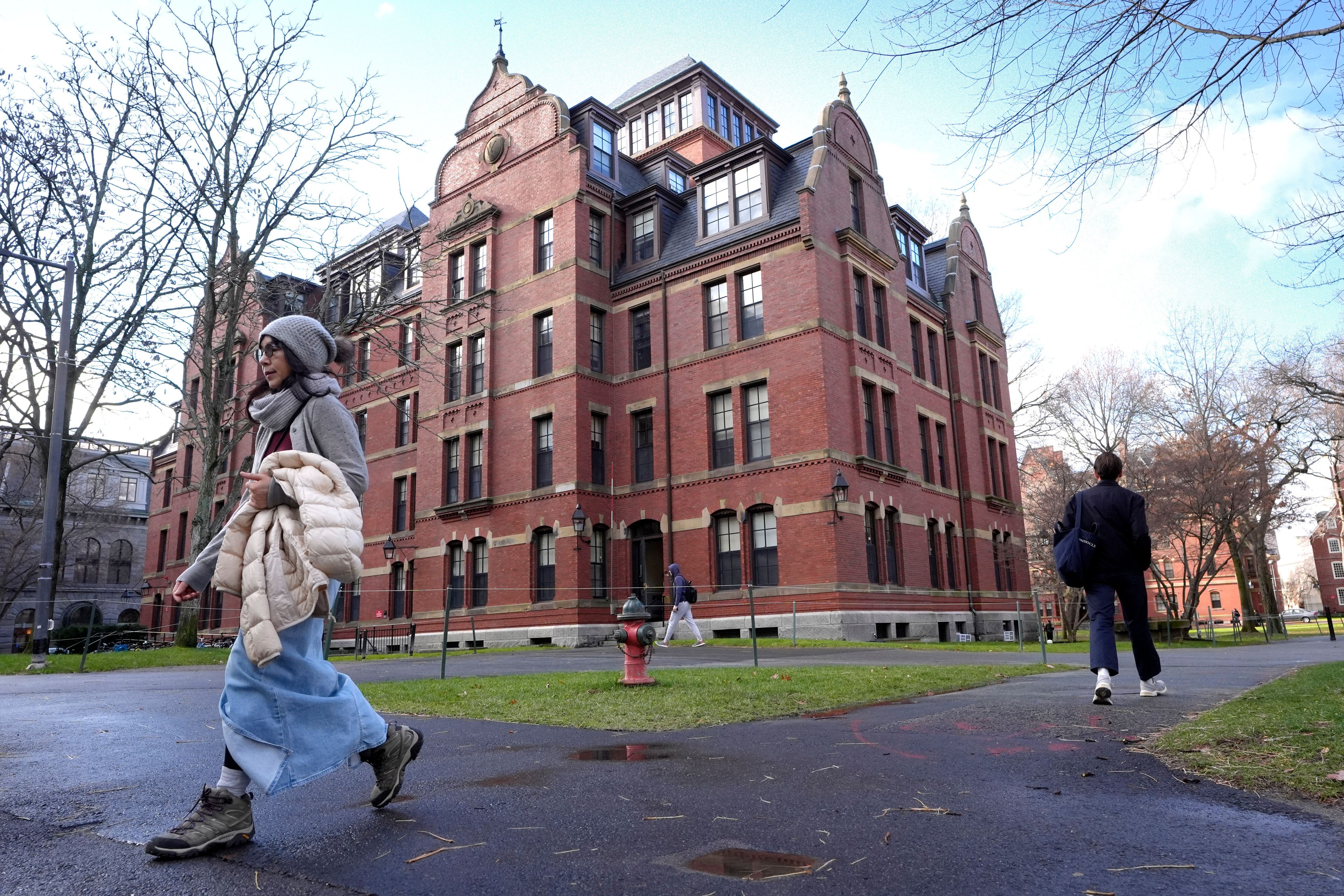 Most Americans disapprove of Trump's treatment of colleges, a new AP-NORC poll finds