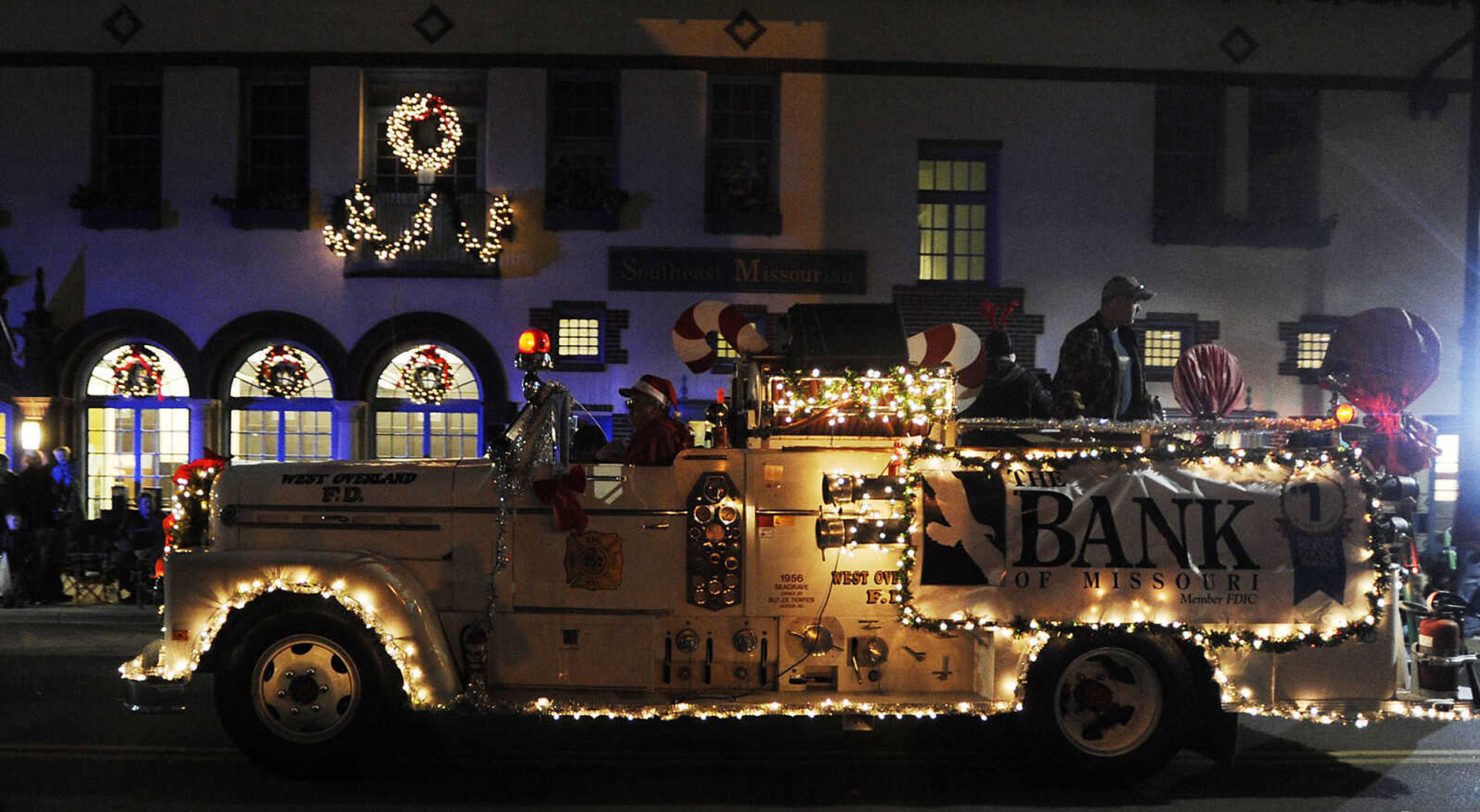 The 21st Annual Parade of Lights Sunday, Nov. 25, in Cape Girardeau. This year's theme was "All I Want for Christmas."