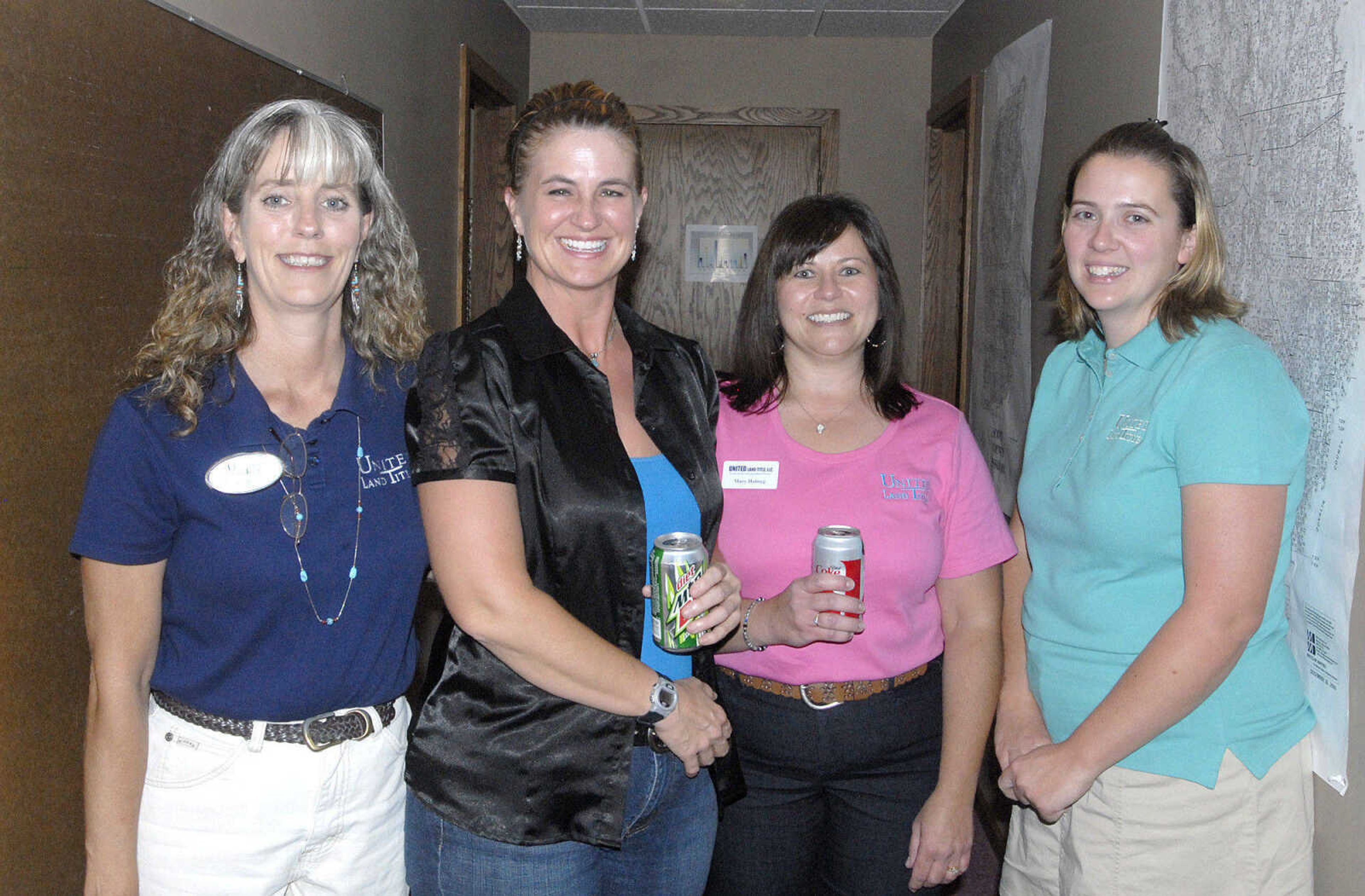 Becky Wosley, Marji Amacker, Mary Holweg and Janice Burger