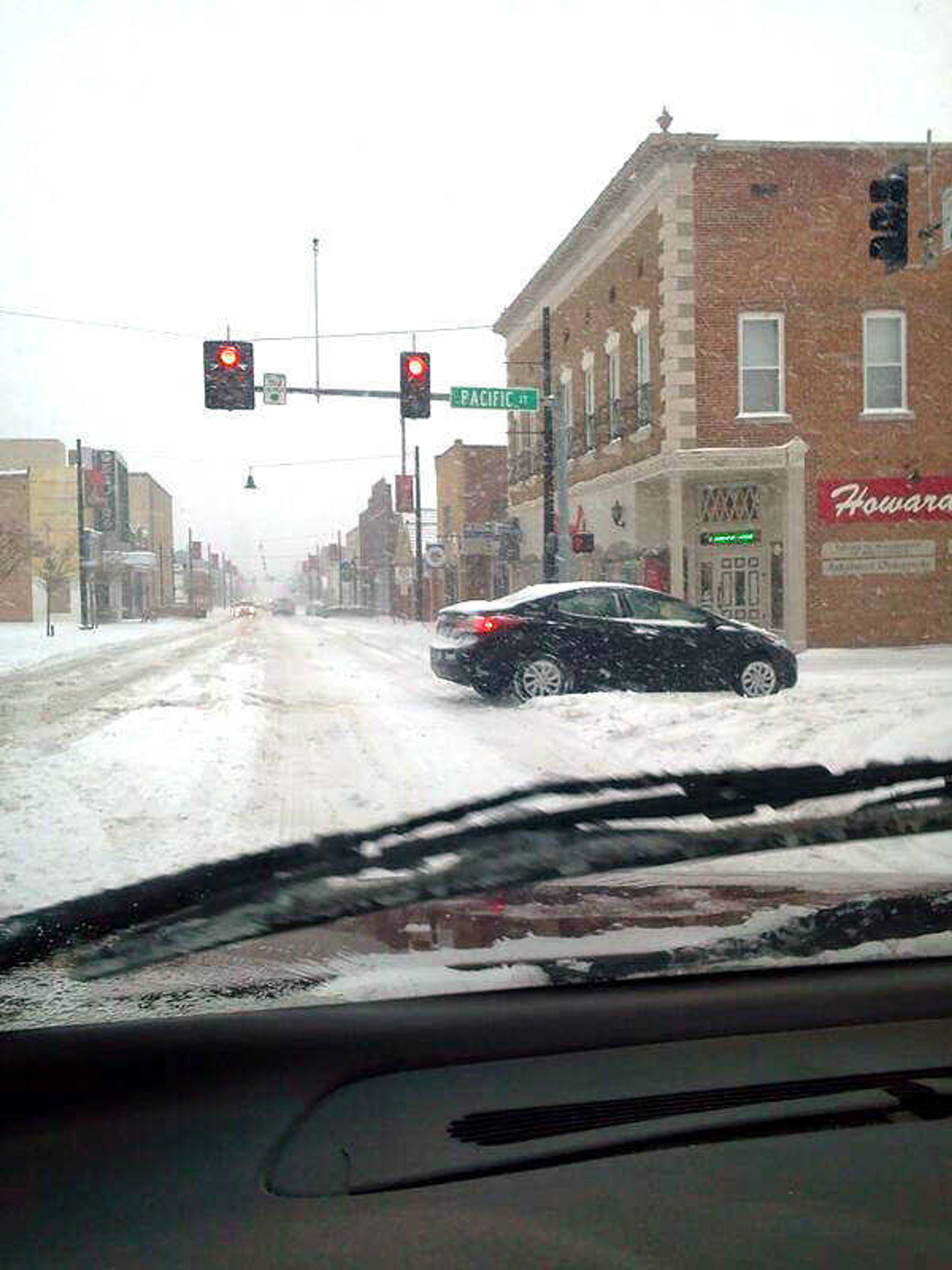 Just glad I am not the driver stuck on Broadway. By Erin Ragan via Twitter.