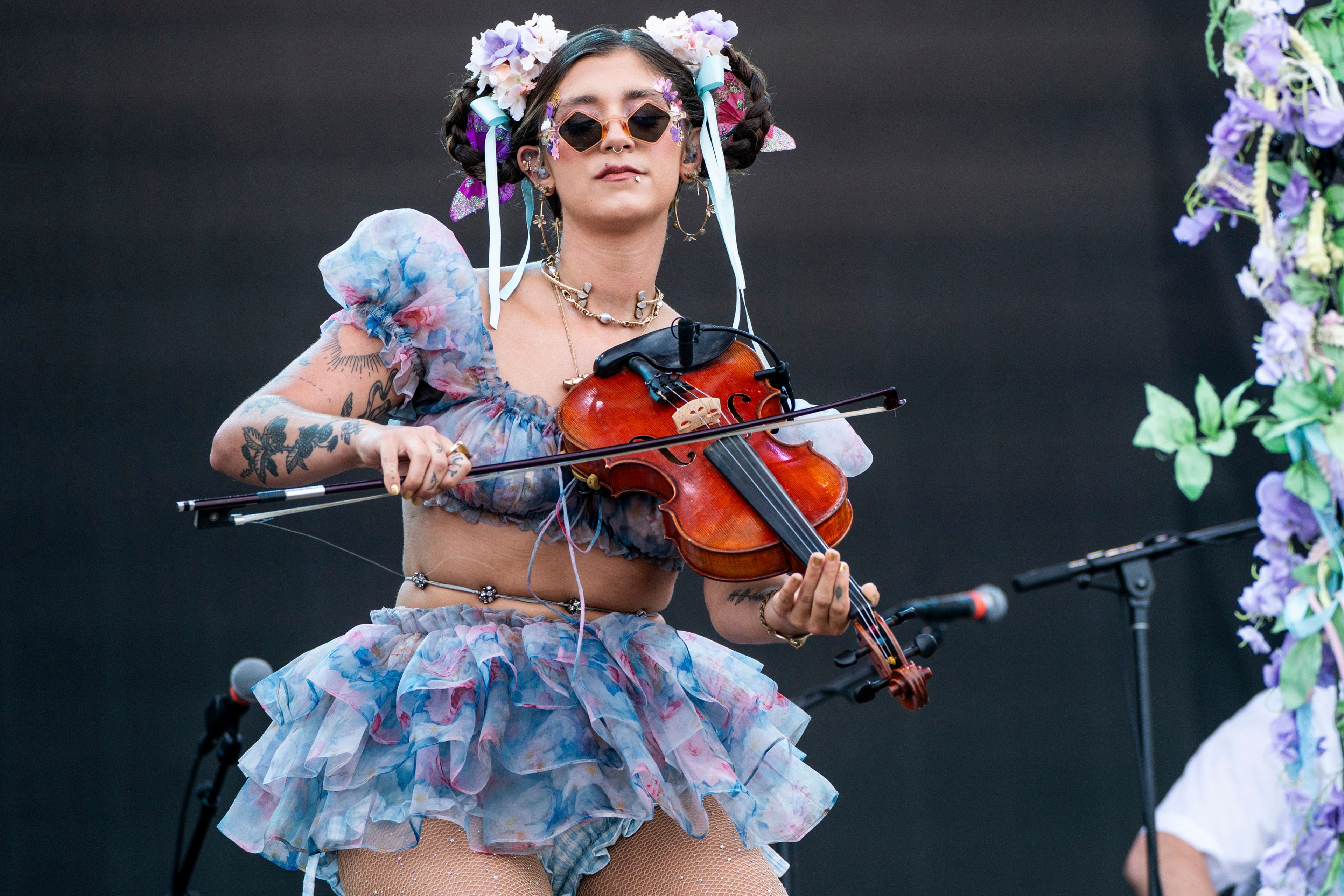 Sierra Ferrell performs during Bourbon and Beyond music festival on Saturday, Sept. 21, 2024, at the Kentucky Exposition Center in Louisville, Ky. (Photo by Amy Harris/Invision/AP)