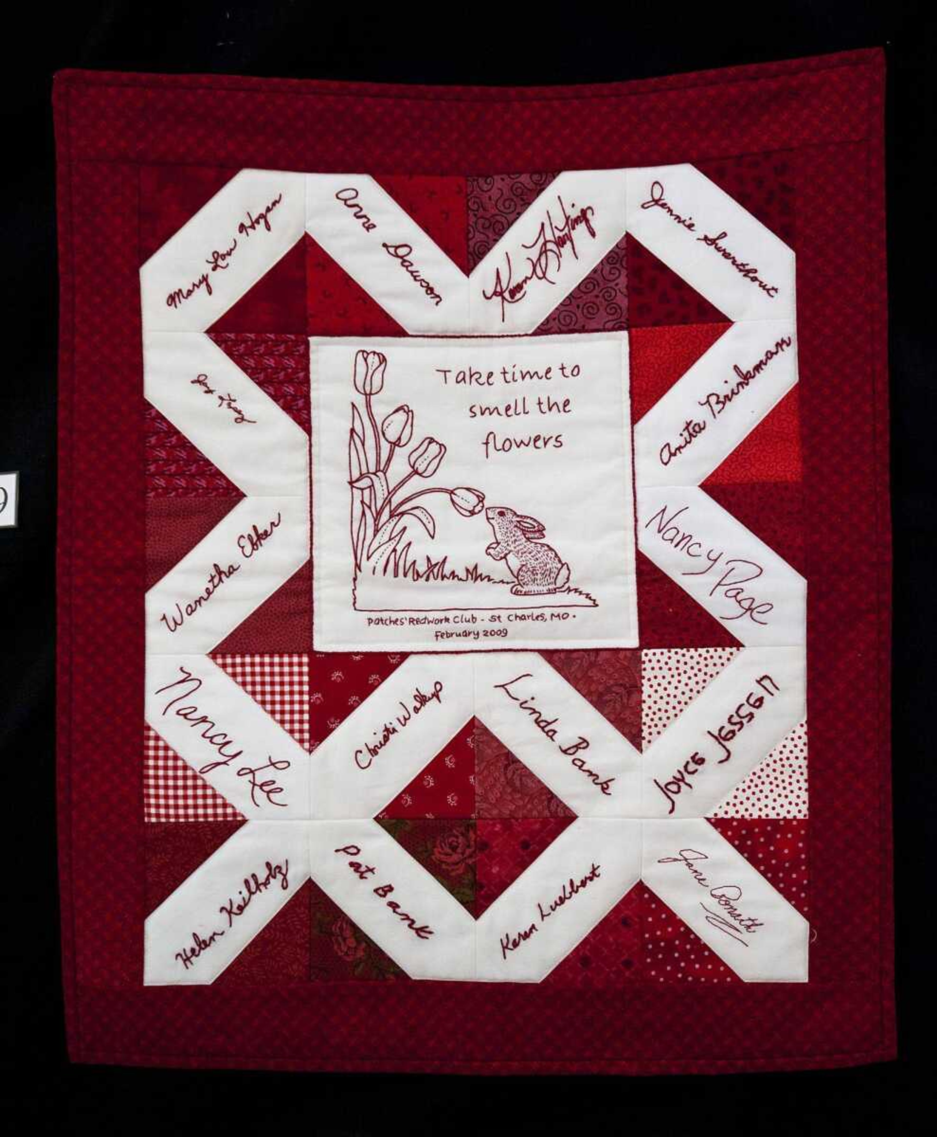 &#8220;A Celebration of Red and White: the Quilt Collection of Ann Meyer Hazelwood&#8221; is on display at the Lutheran Heritage Center and Museum, 75 Church St. in Altenburg, Mo. (Adam Vogler)