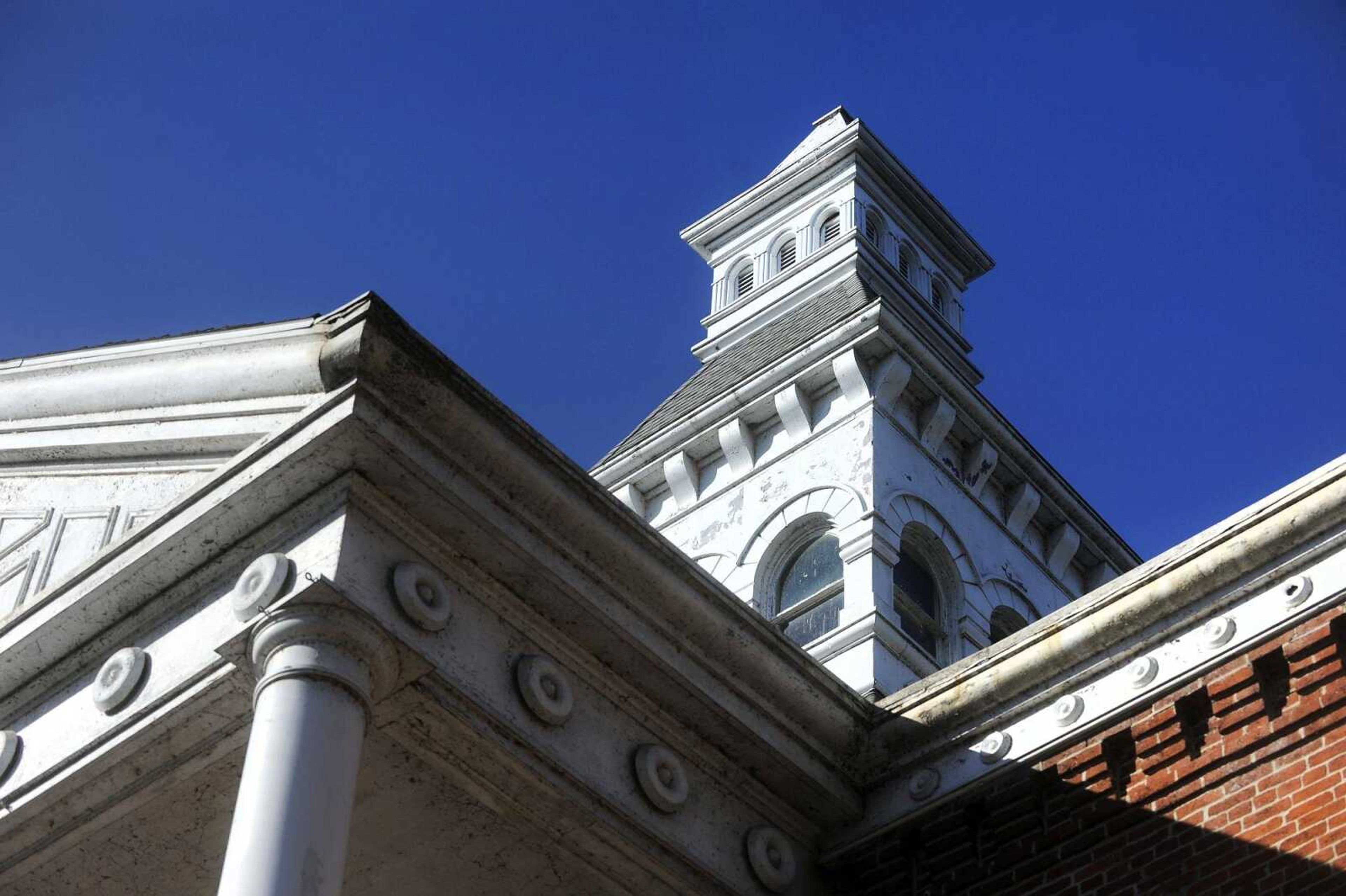 The exterior of the historic Common Pleas Courthouse, as seen Thursday morning. (Laura Simon)