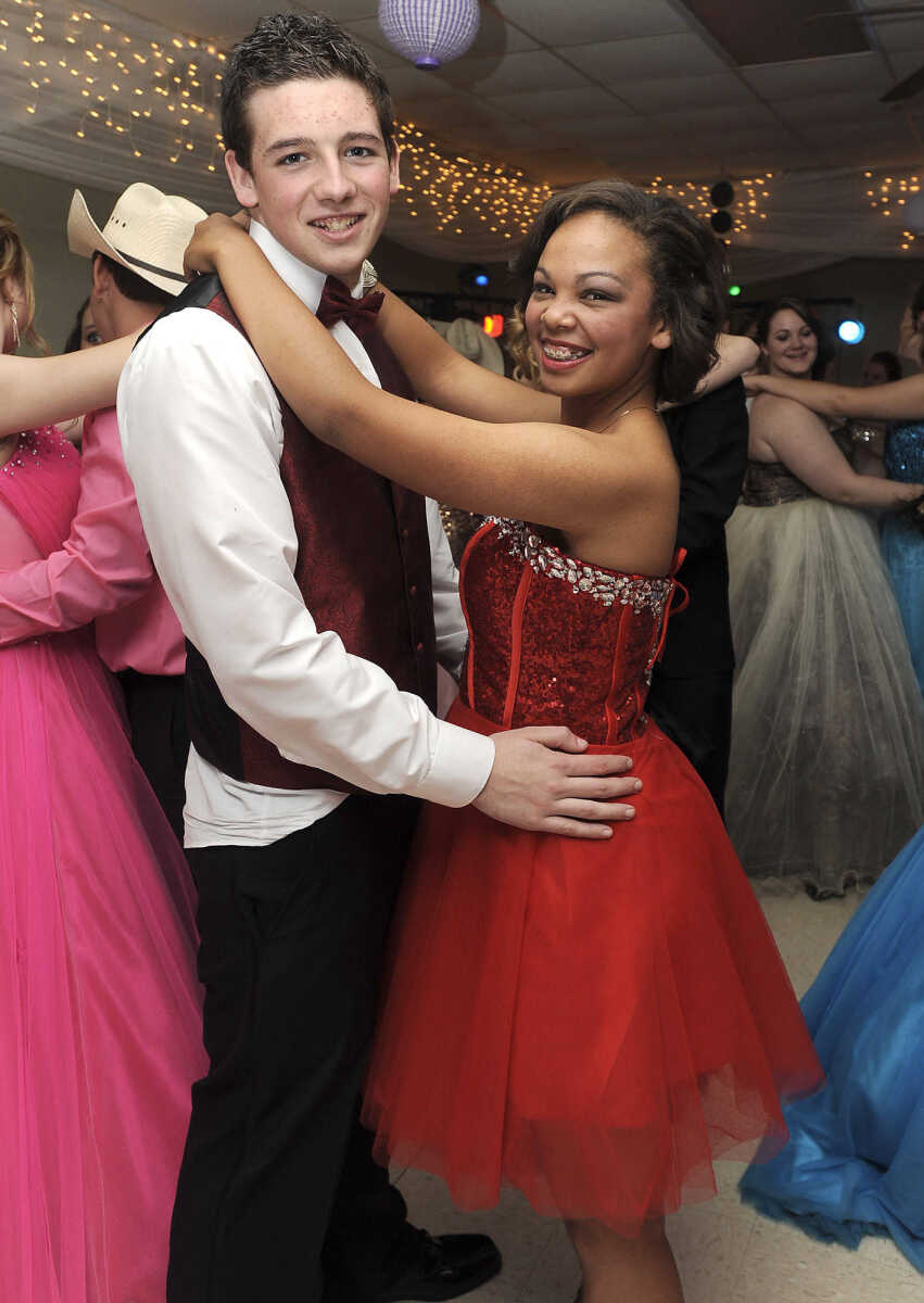 The Meadow Heights High School prom, "Sparkle and Shine," Saturday, May 2, 2015 at the Jackson Elks Lodge.