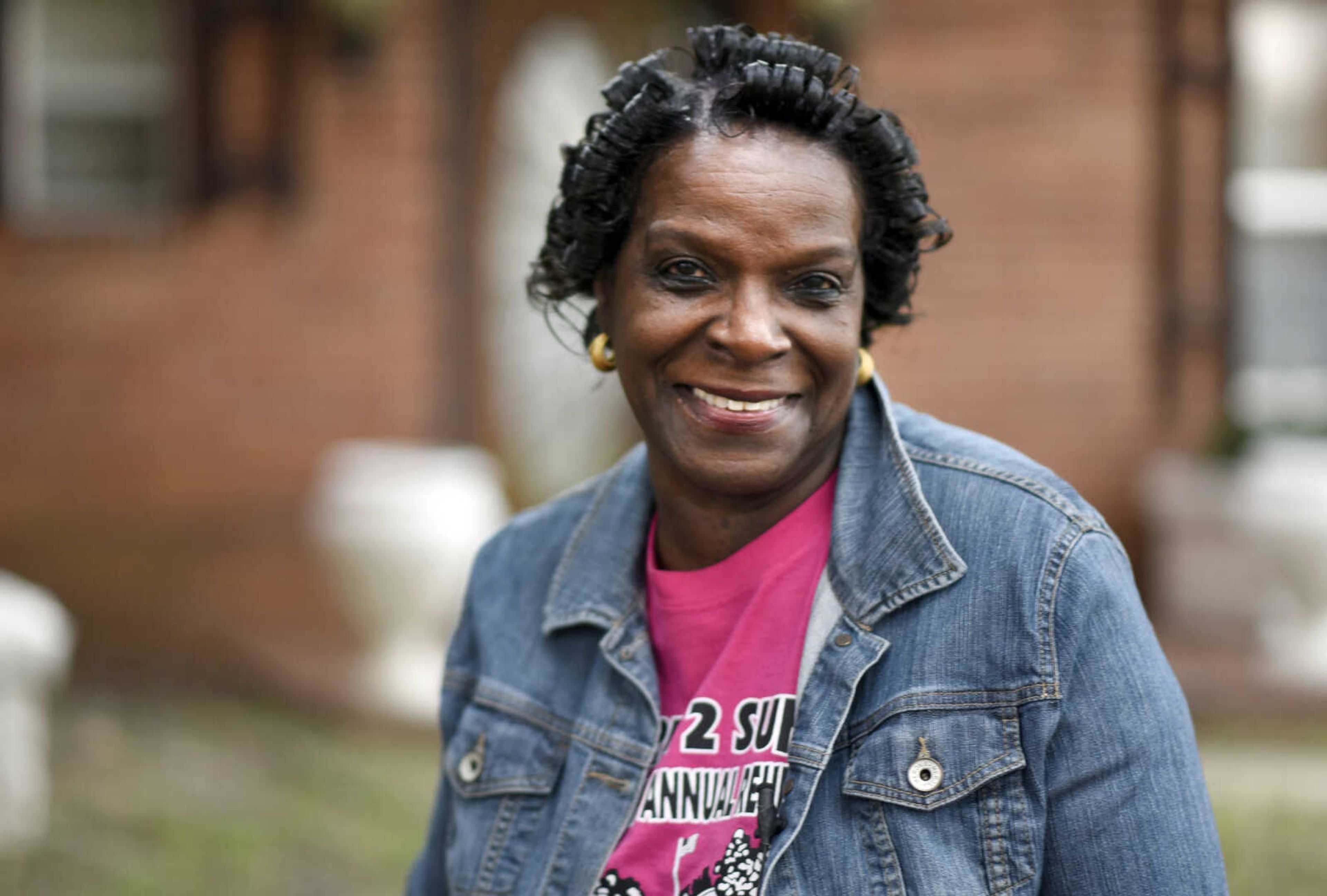 LAURA SIMON ~ lsimon@semissourian.com

Gloria Faye Marshall poses for a portrait outside the house at 333 Dixie Street in Sikeston, Missouri in September. Marshall was at the house for a fish fry on the night of Aug. 5, 2000.