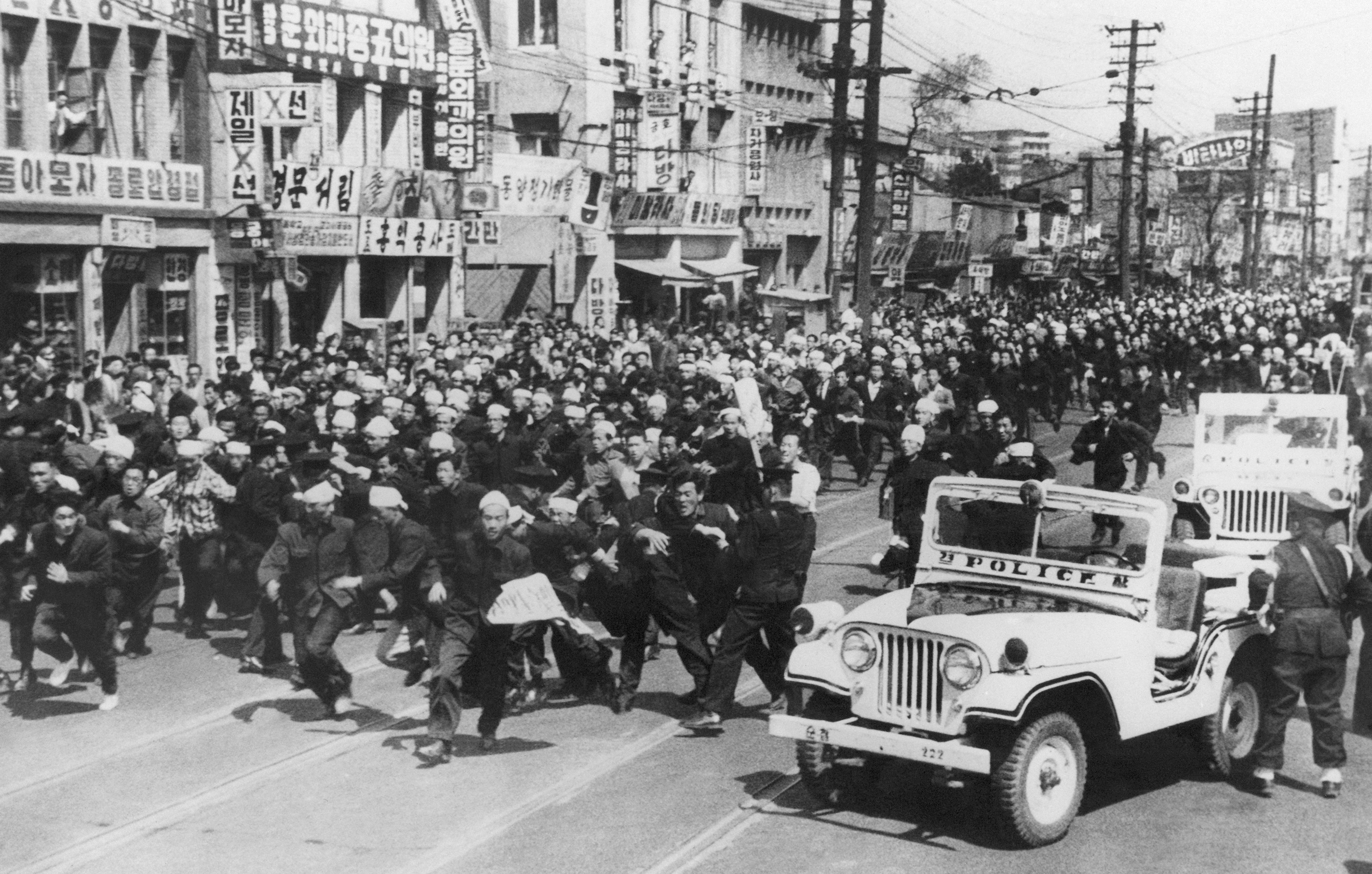 A history of martial law in South Korea in Associated Press photographs