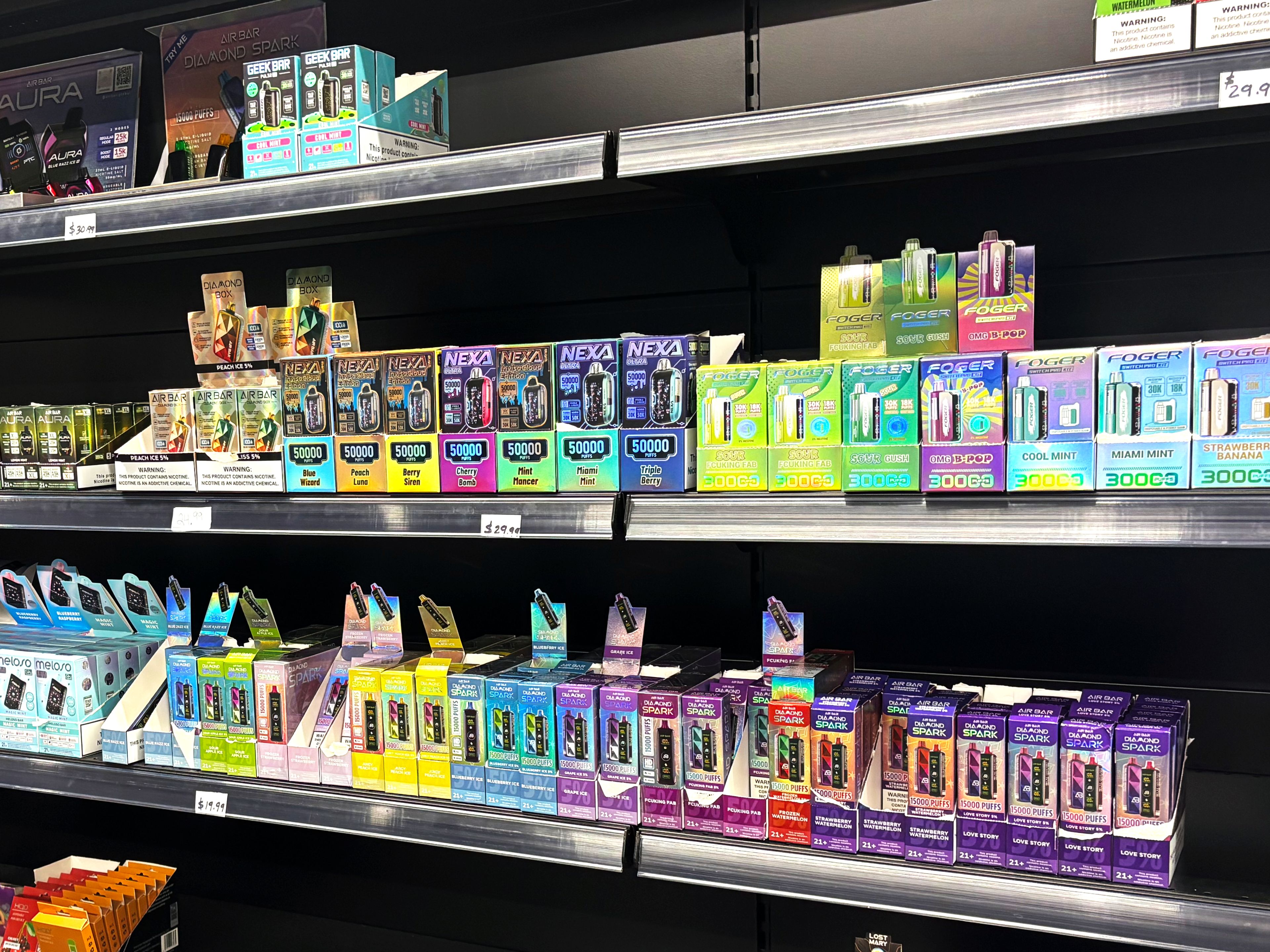 does missouri sell flavored vapes Despite Bans and Warnings, Teens Still Find Vaping Kit Colours:Blue 50/50 Pink Lemonade Lost Mary