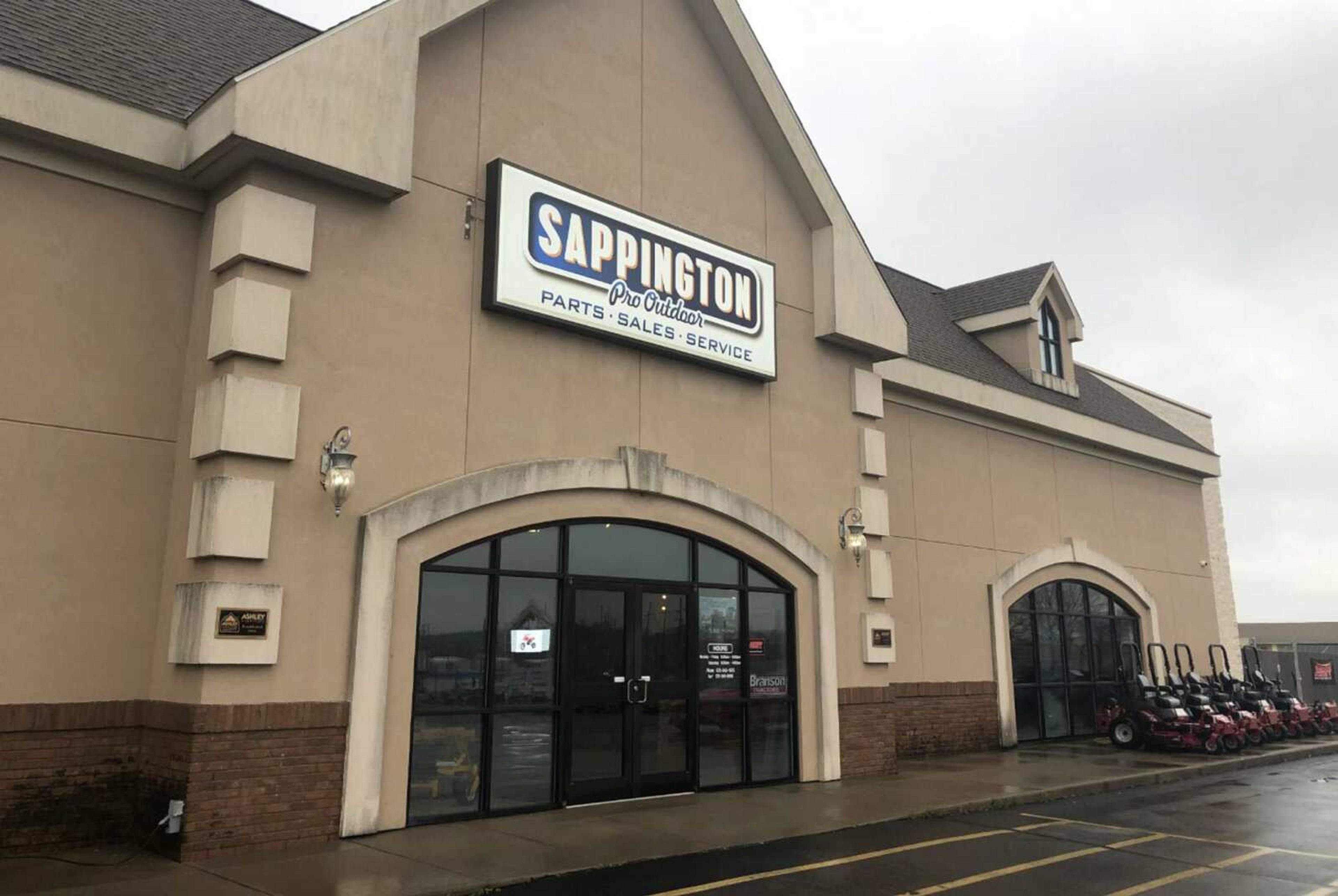 Sappington Pro Outdoor, seen here March 19, was one of several Jackson businesses referenced by Jackson Area Chamber of Commerce vice president Jen Berti during a business update report to the members of the Jackson Board of Aldermen last week.