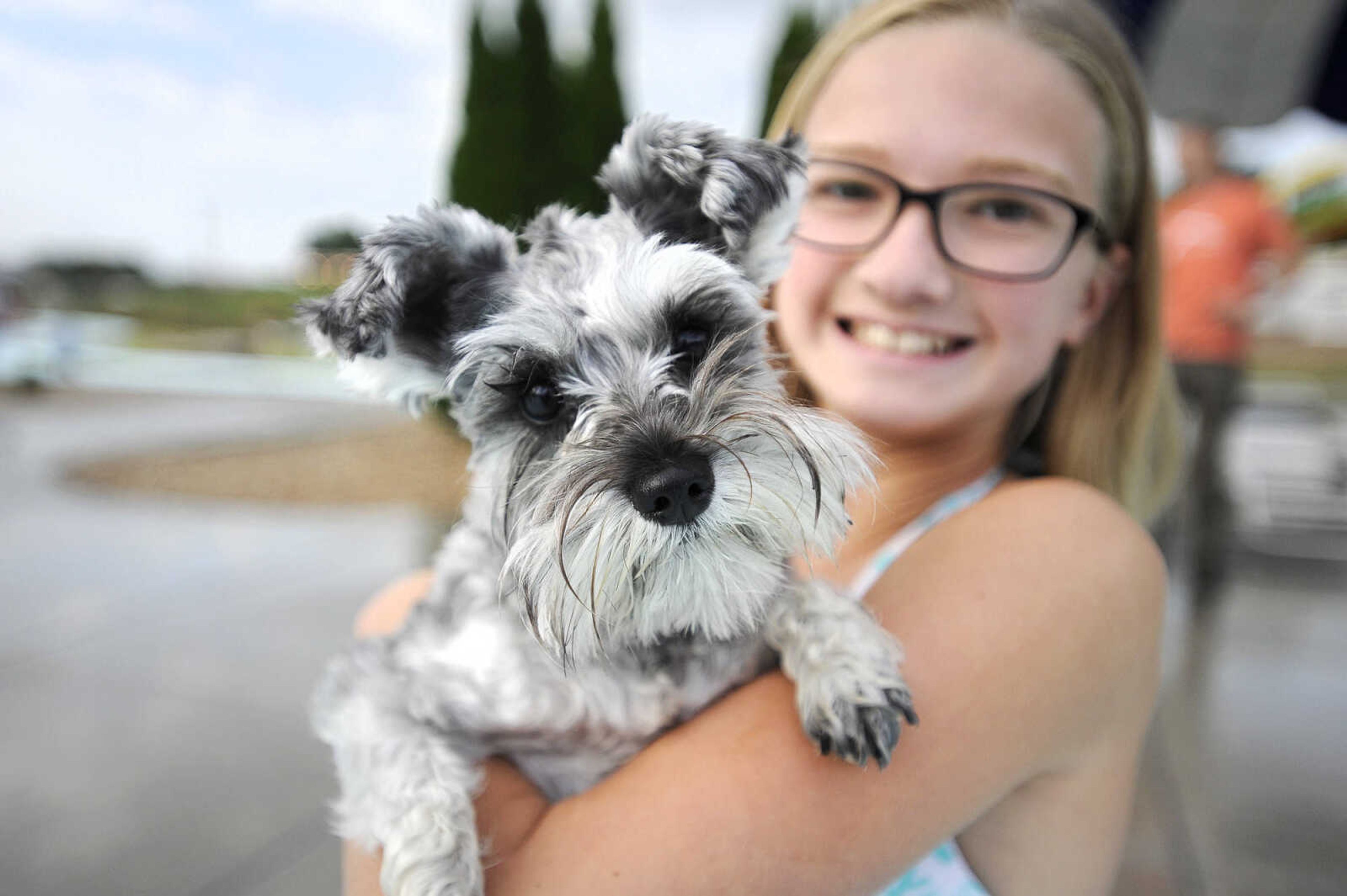 LAURA SIMON ~ lsimon@semissourian.com

Doggy Swim Day at Cape Splash, Sunday, Sept. 27, 2015, in Cape Girardeau. Leashed dogs got to swim and play in the lazy river and swimming pools with their owners. Proceeds from event benefit the Cape Girardeau Parks and Recreation Foundation.