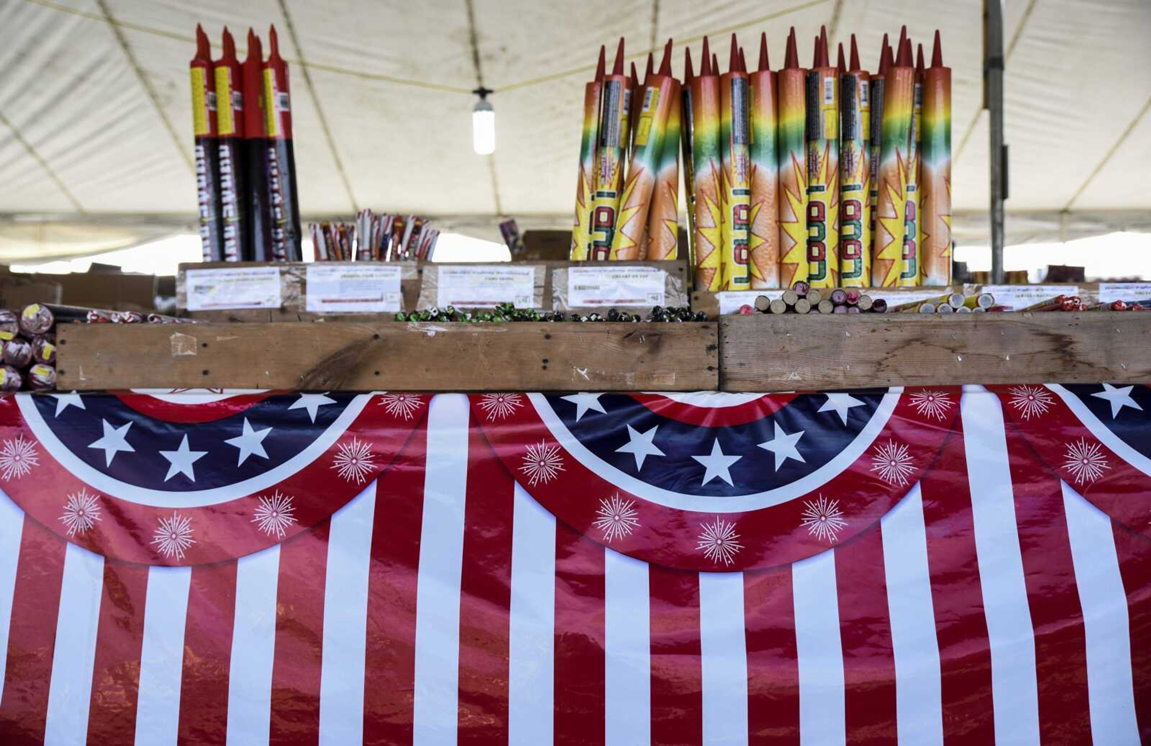 Fireworks for sale at Hoffman Family Fireworks on Friday in Cape Girardeau.