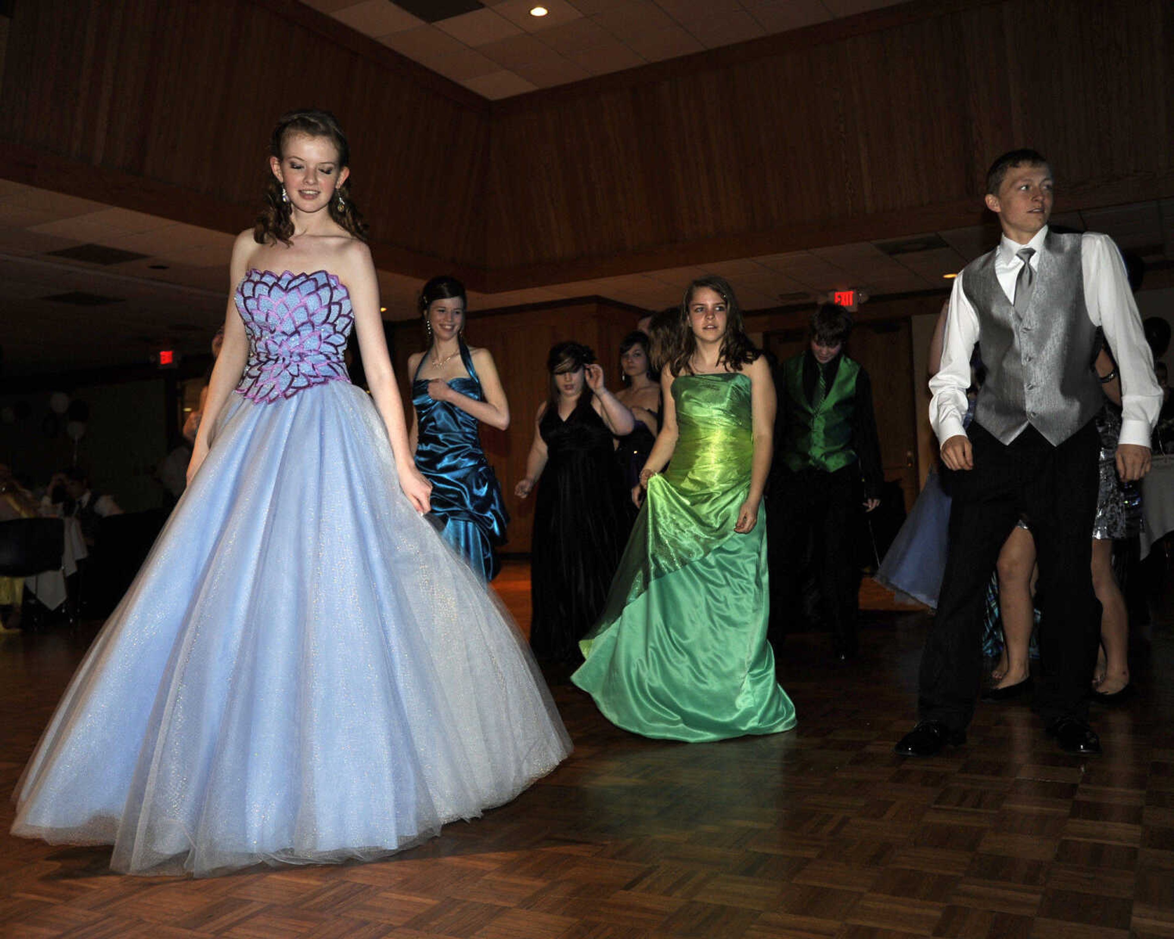 Woodland High School prom "Courtyard of Dreams" April 9, 2011.