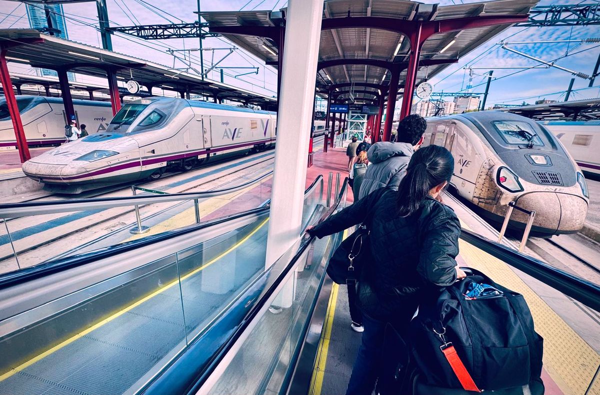 On board a Spanish high-speed train in the aftermath of the ...