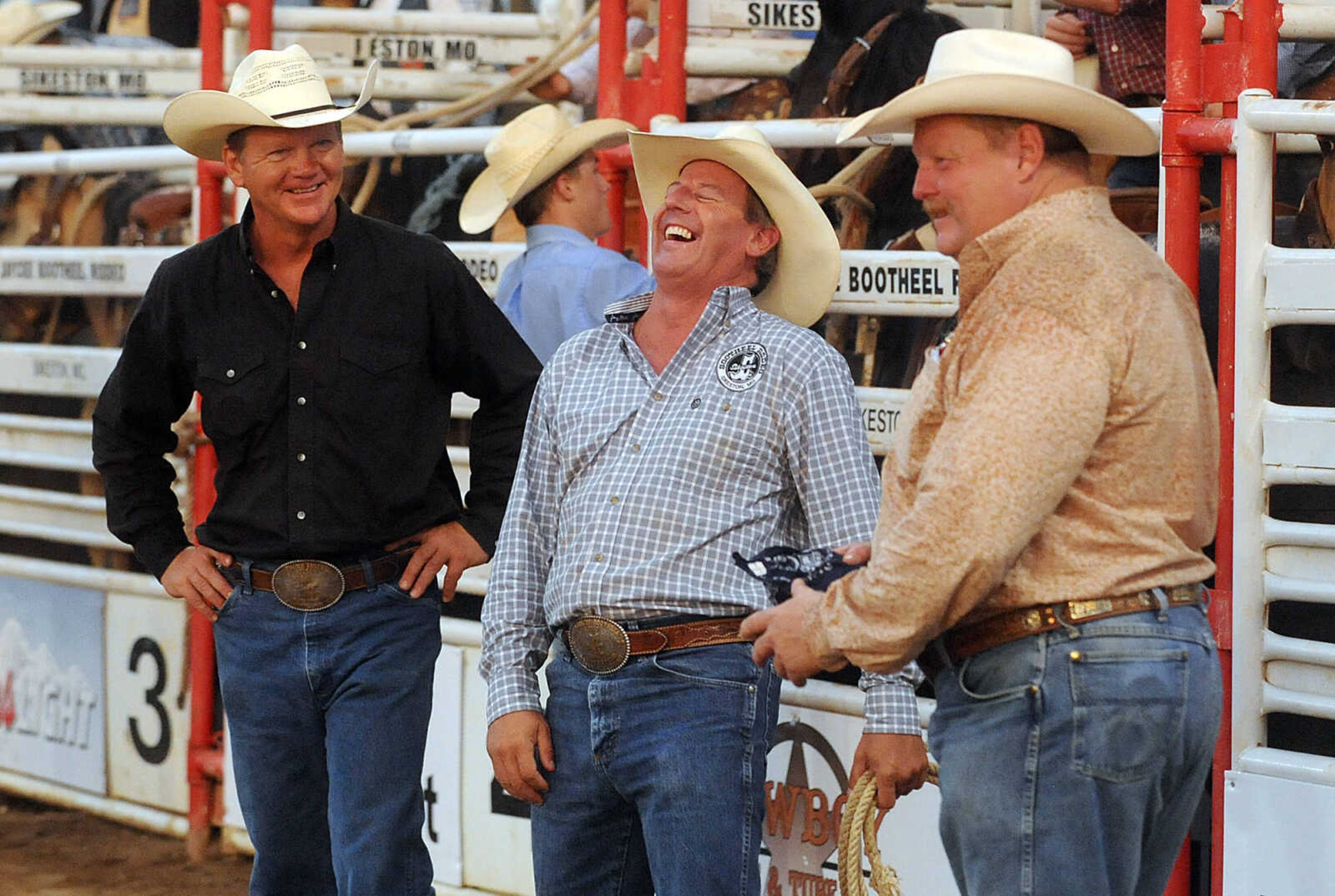 LAURA SIMON ~ lsimon@semissourian.com

Opening night of the Sikeston Jaycee Bootheel Rodeo, Wednesday, Aug. 6, 2014.