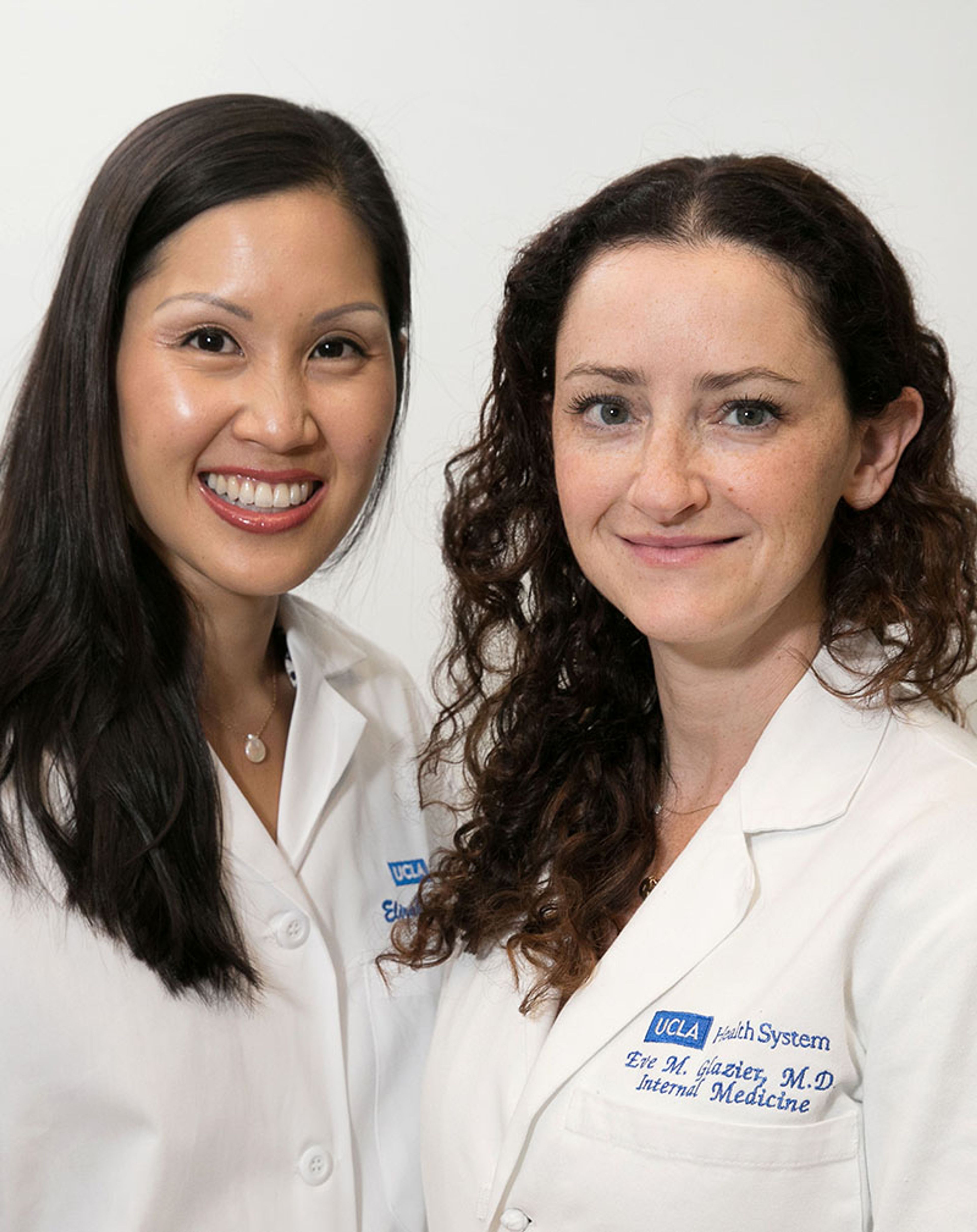 Dr. Elizabeth Ko and Dr. Eve Glazier