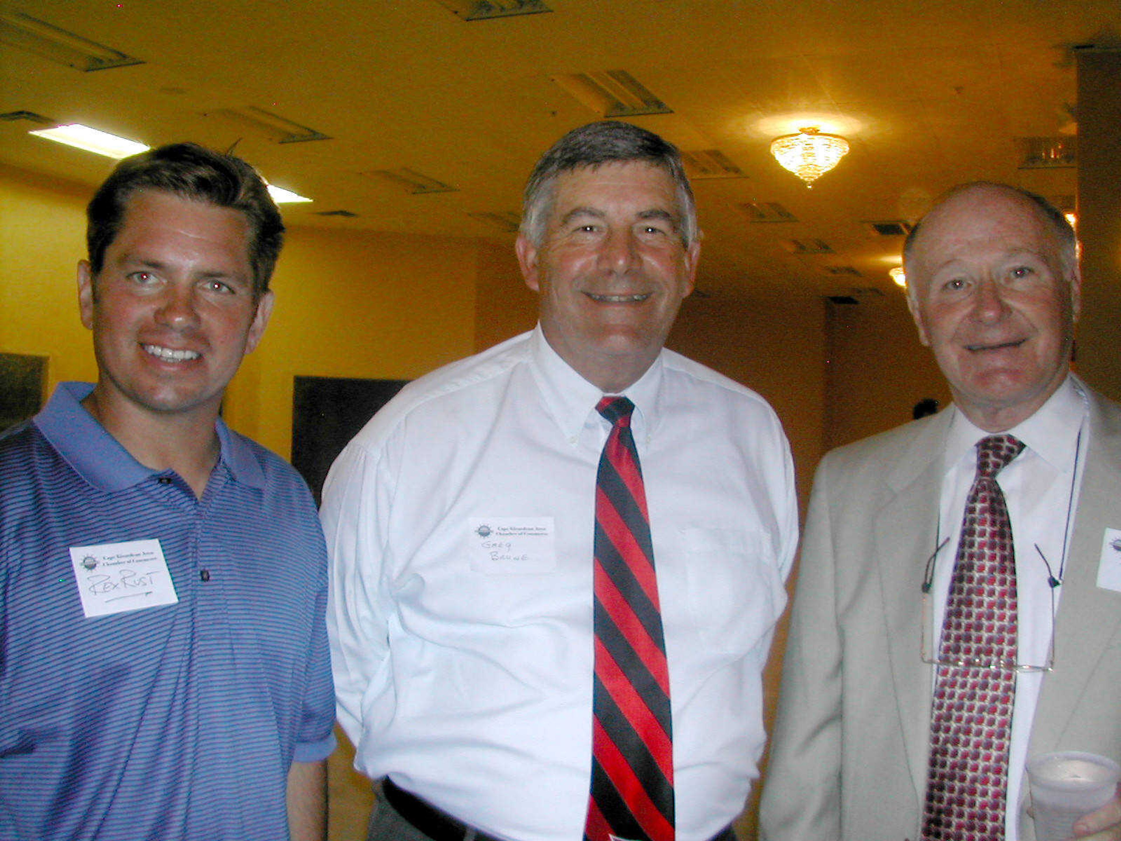 Rex Rust, Grey Byrne and John Shafer