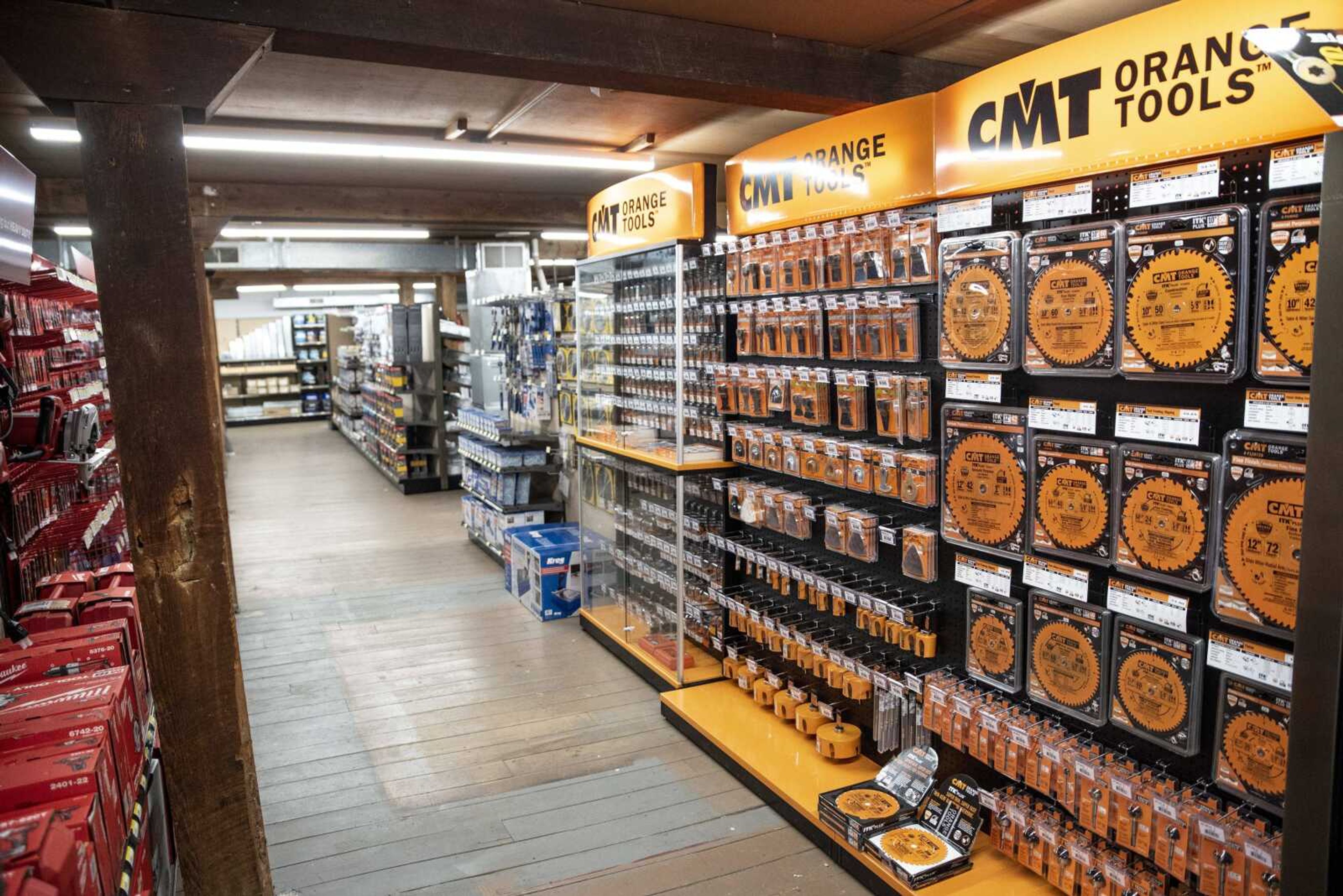 The inside of Mill Warehouse Building Supply Tuesday, Oct. 16, 2018, in Jackson.