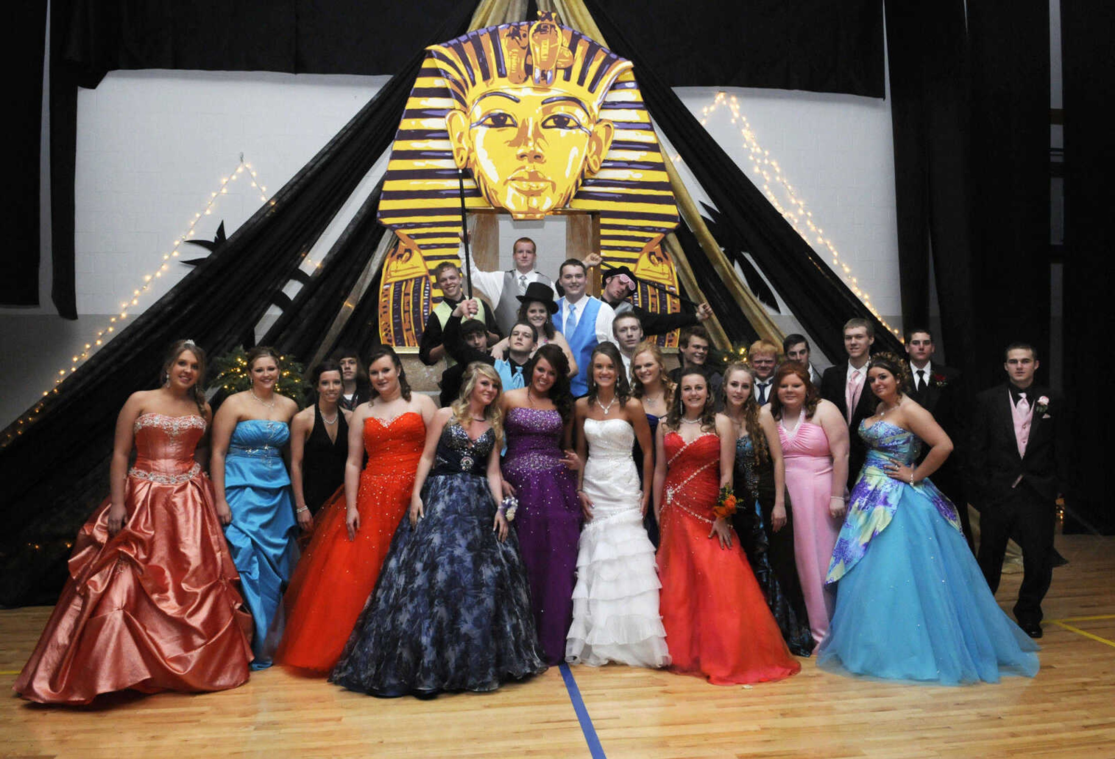 KRISTIN EBERTS ~ keberts@semissourian.com

The Oran High School prom took place on Saturday, April 17, 2010. The theme was "Passport Abroad."