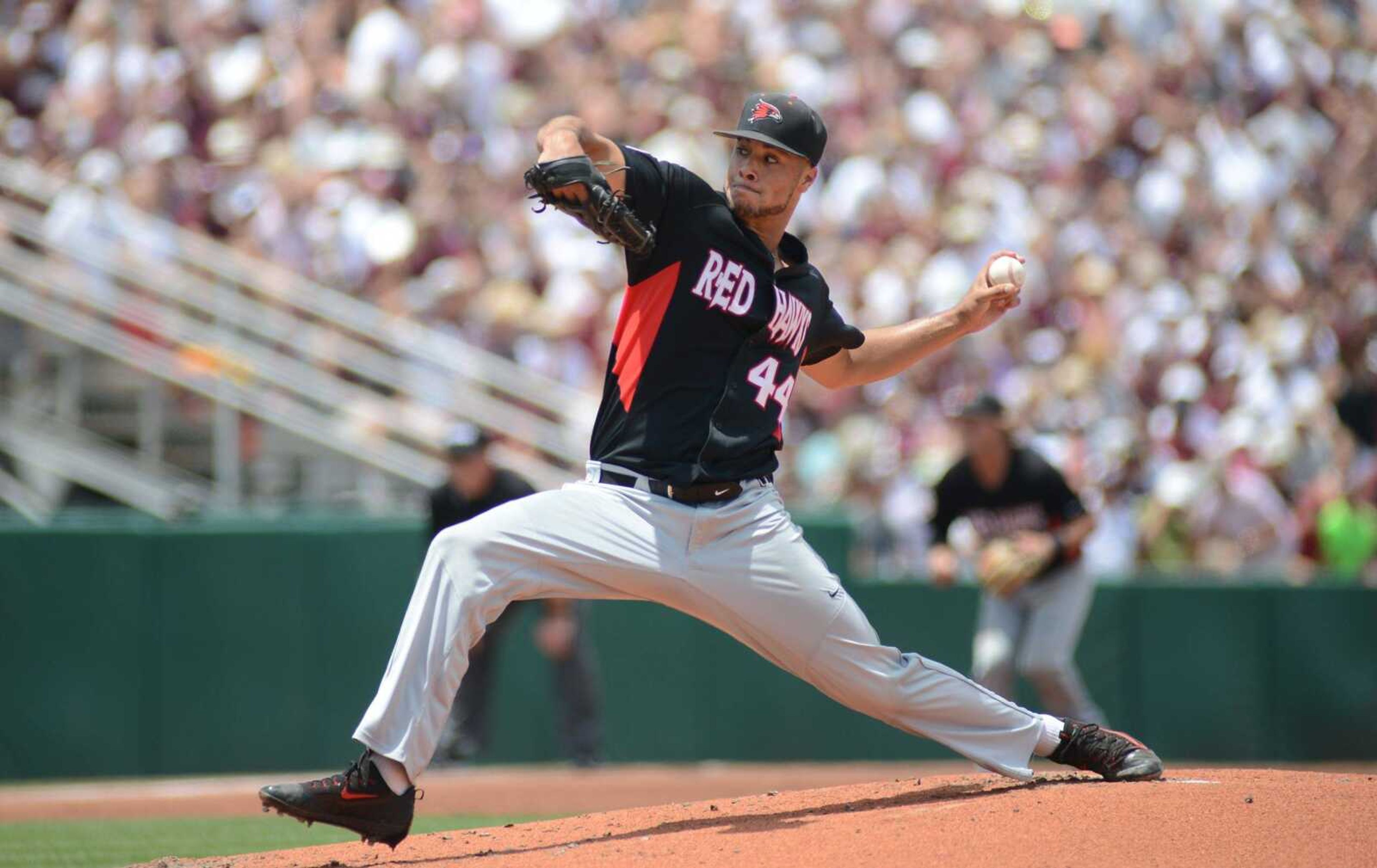 Southeast Missouri State pitcher Joey Lucchesi, the two-time OVC Pitcher of the Year, was selected by the San Diego Padres in the fourth round on Friday. Lucchesi was the 114 player taken overall in the three-day MLB Draft.