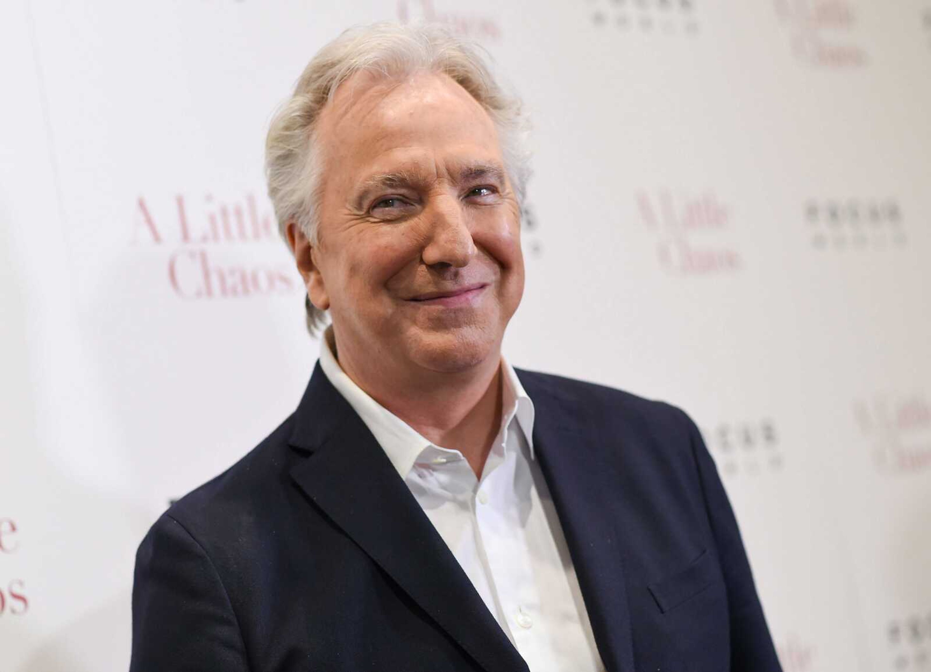 British actor Alan Rickman attends the premiere of "A Little Chaos" at the Museum of Modern Art on June 17 in New York. Rickman, whose career ranged from Britain's Royal Shakespeare Company to the "Harry Potter" films, has died at 69. Rickman's family said Thursday the actor had died after a battle with cancer. (Evan Agostini ~ Invision/AP, file)