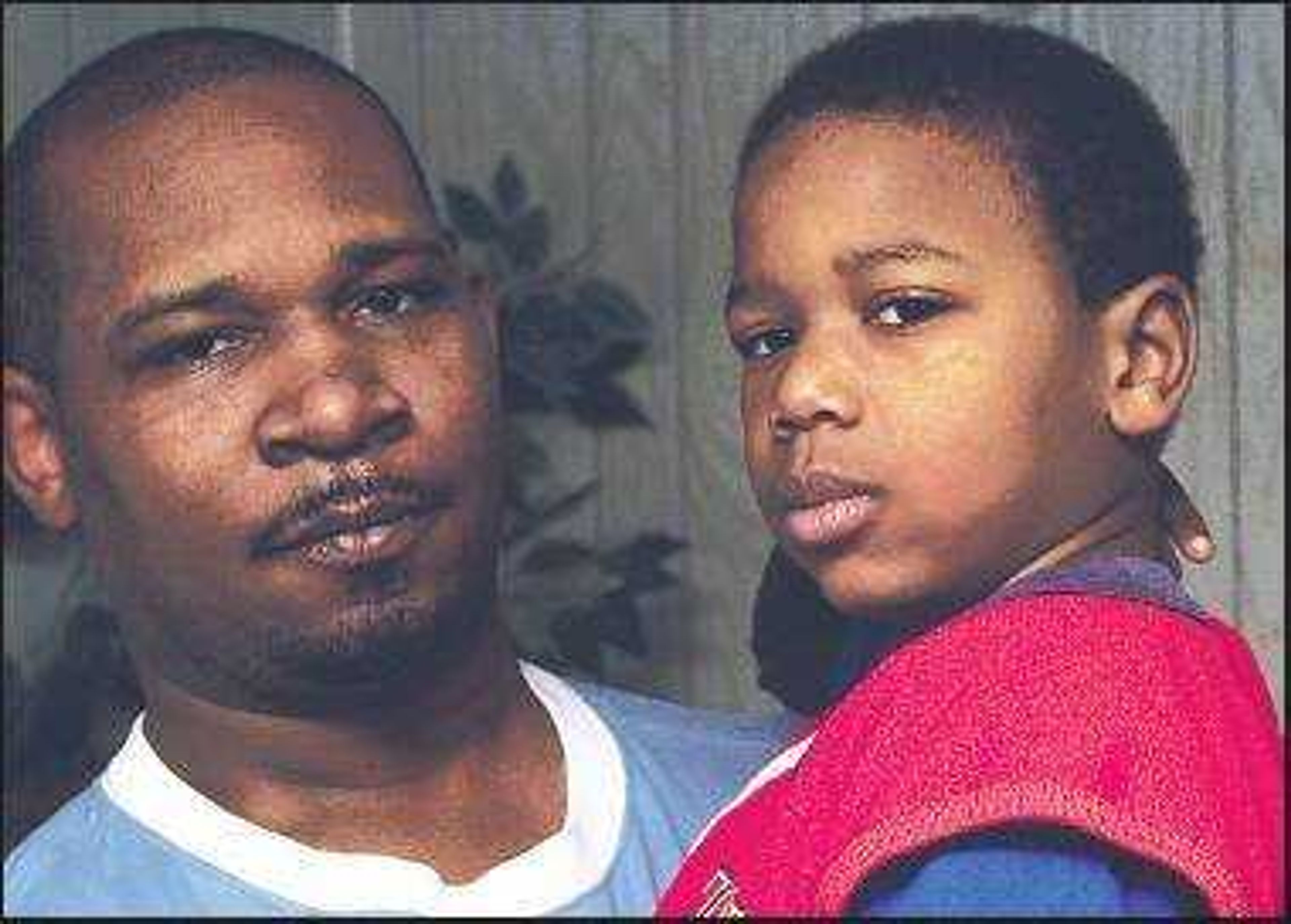 Michael Mosley holds his son Zayvion, who apparently was left sleeping on his school bus. He was found Tuesday afternoon by his bus driver. (Corey Matthews/Daily American Republic)