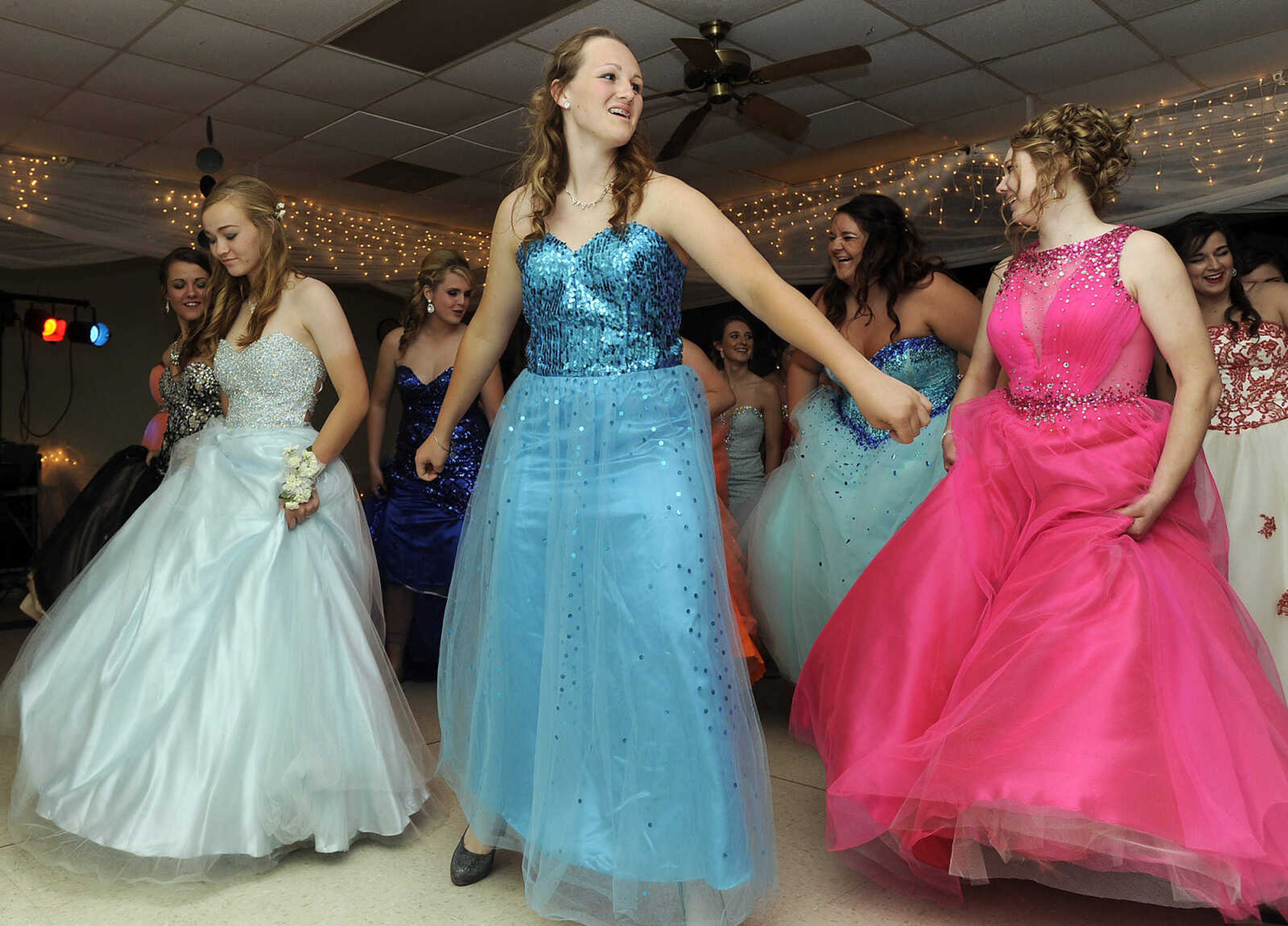 The Meadow Heights High School prom, "Sparkle and Shine," Saturday, May 2, 2015 at the Jackson Elks Lodge.