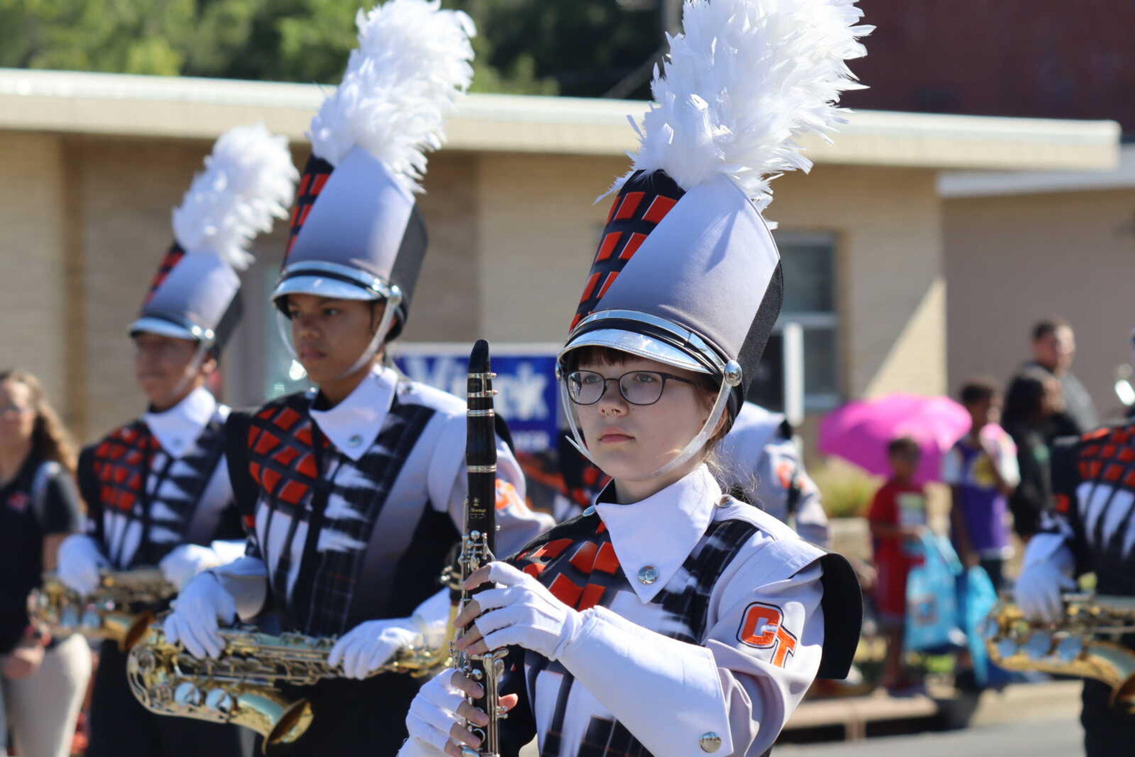 Cape Girardeau Central High School marching band is among the bands participating in the parade.