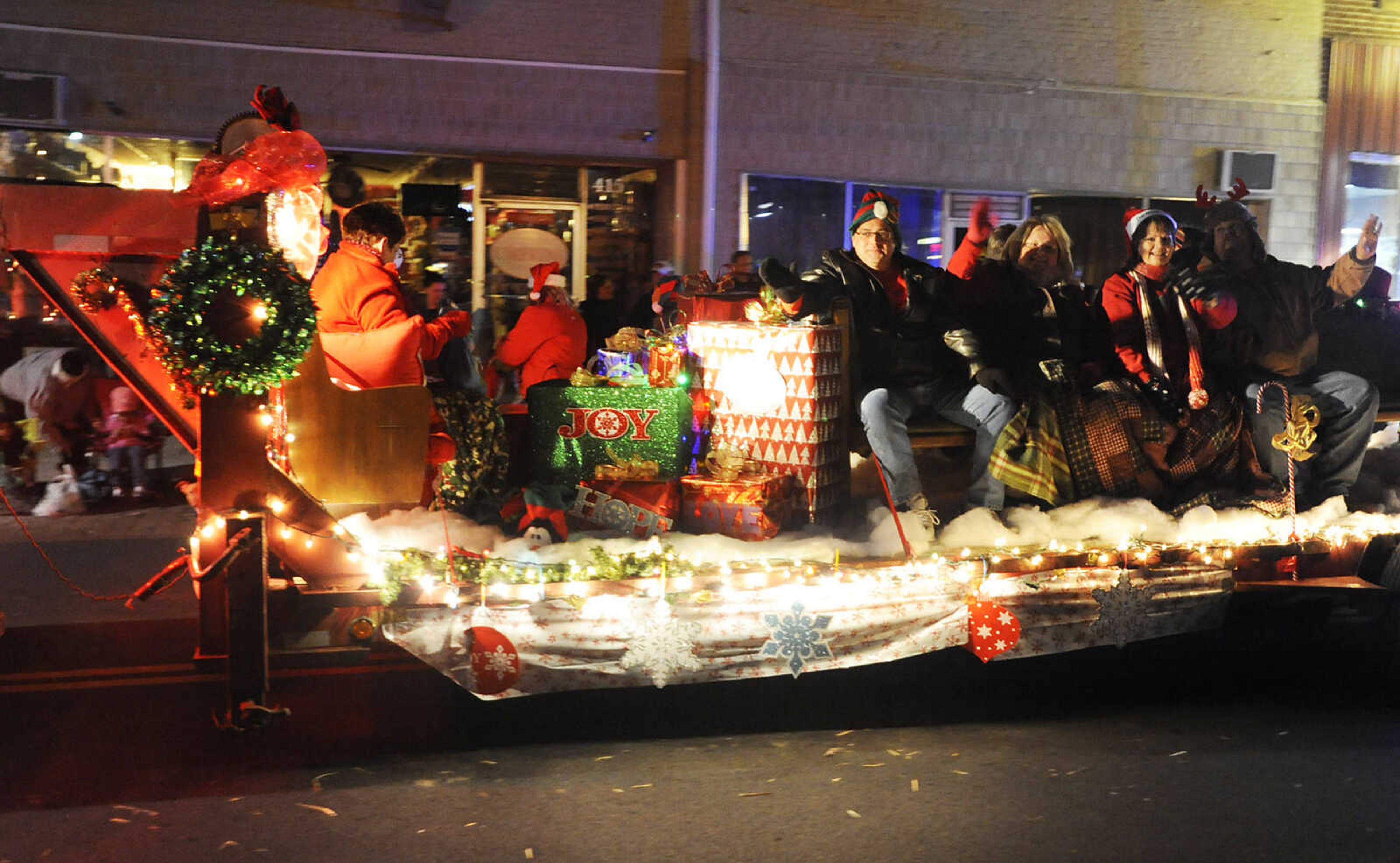 The 21st Annual Parade of Lights Sunday, Nov. 25, in Cape Girardeau. This year's theme was "All I Want for Christmas."