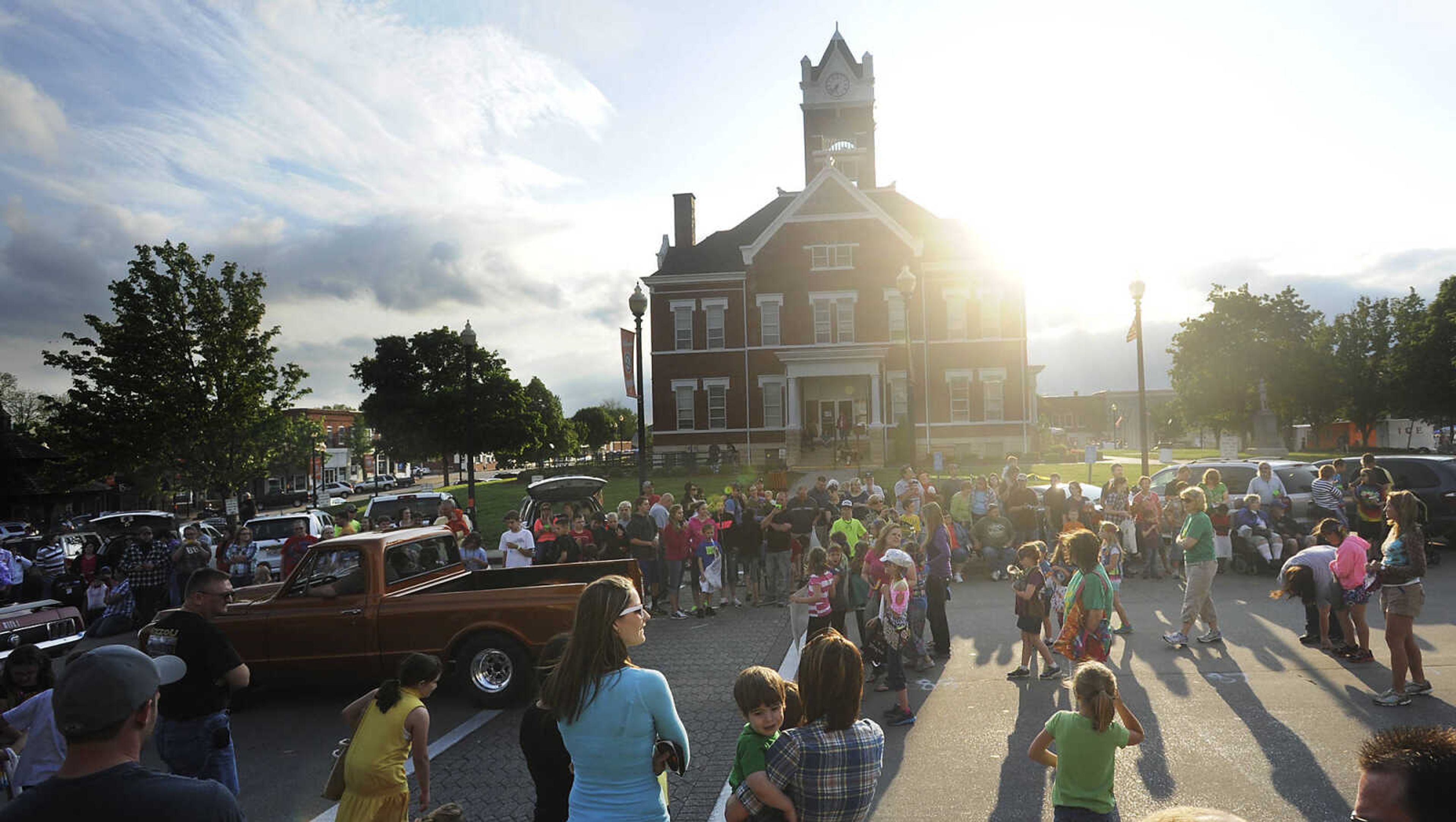 The Perryville Mayfest Parade Friday, May 10, in Perryville, Mo. This year's Mayfest theme is Peace, Love, Perryville Mayfest.